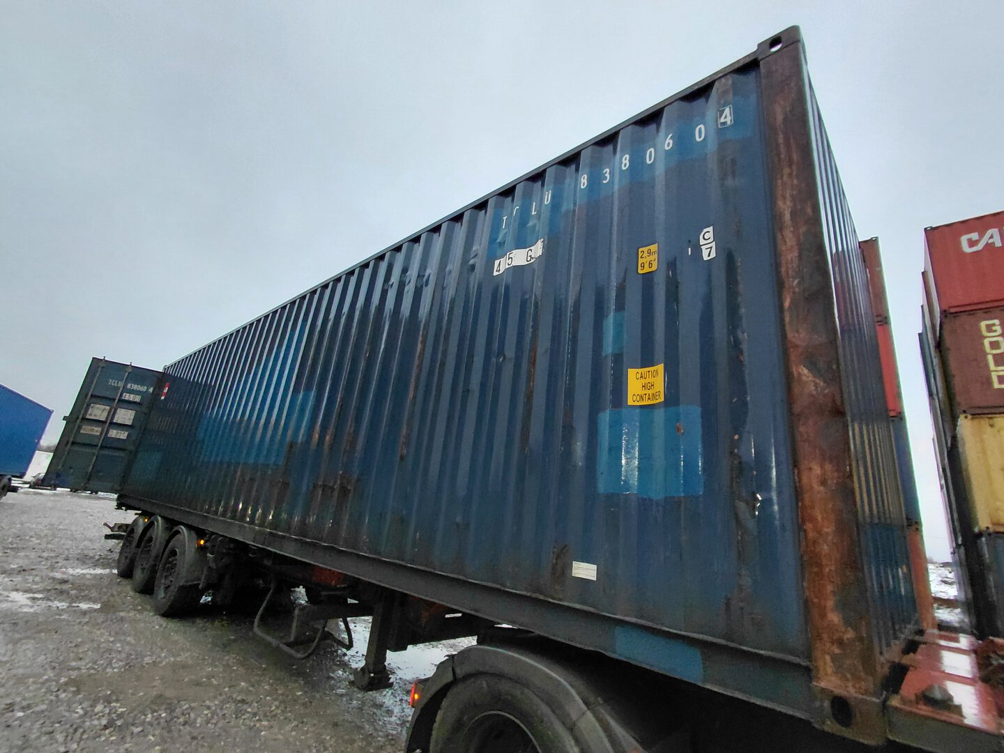 Морской контейнер TCLU8380604
