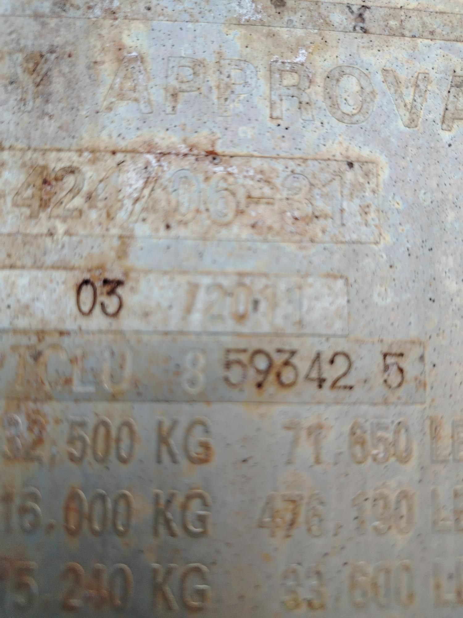 Морской контейнер TCLU8593425