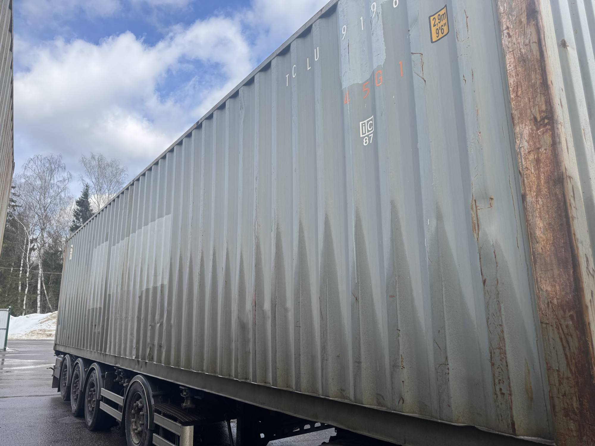 Морской контейнер TCLU9196910