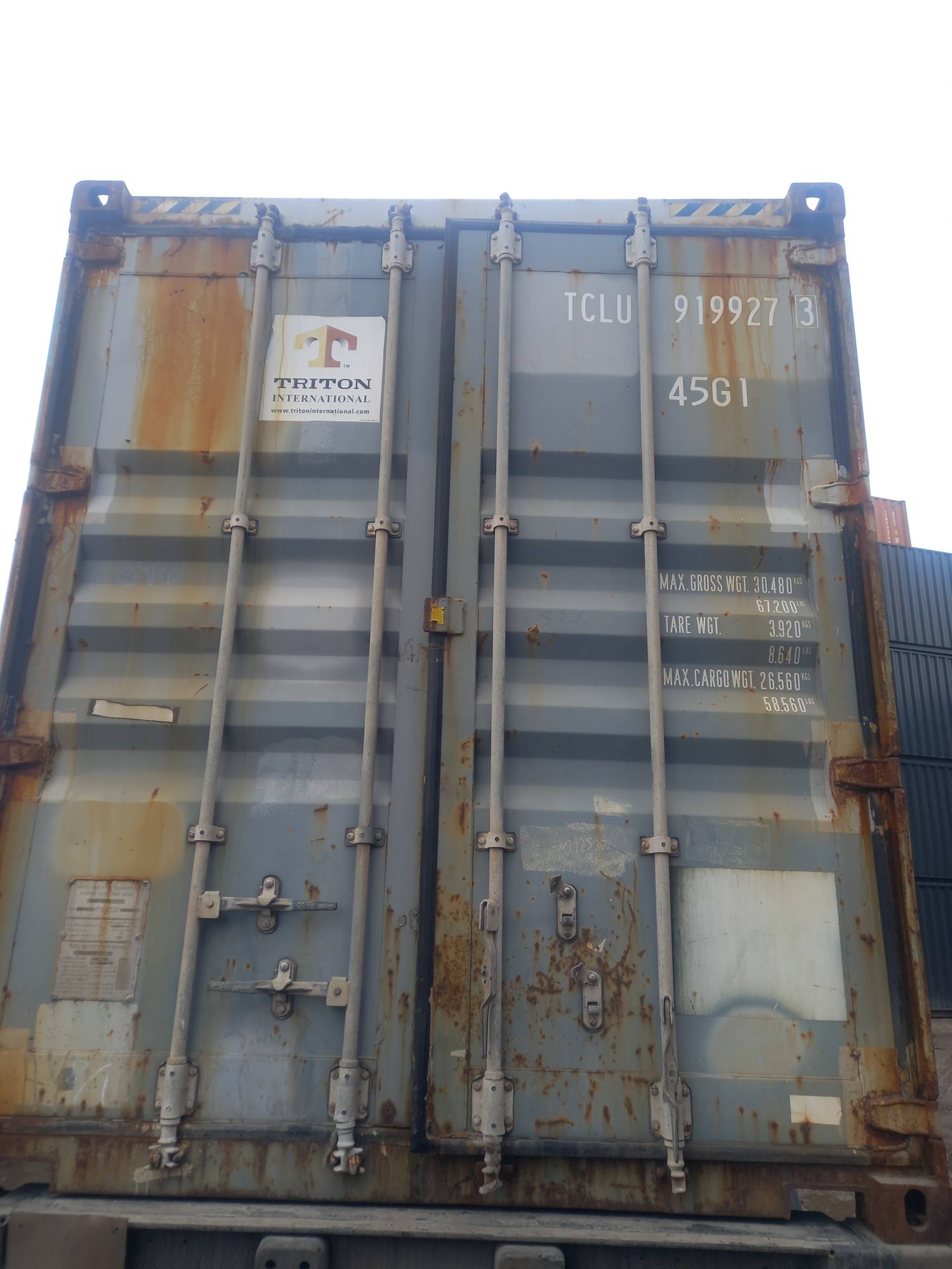 Морской контейнер TCLU9199273