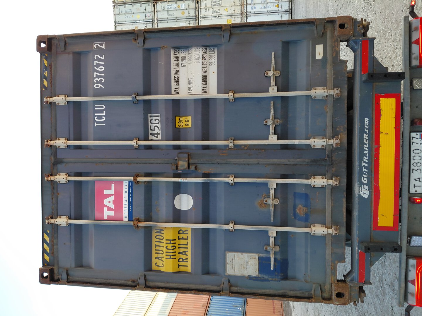 Морской контейнер TCLU9376722