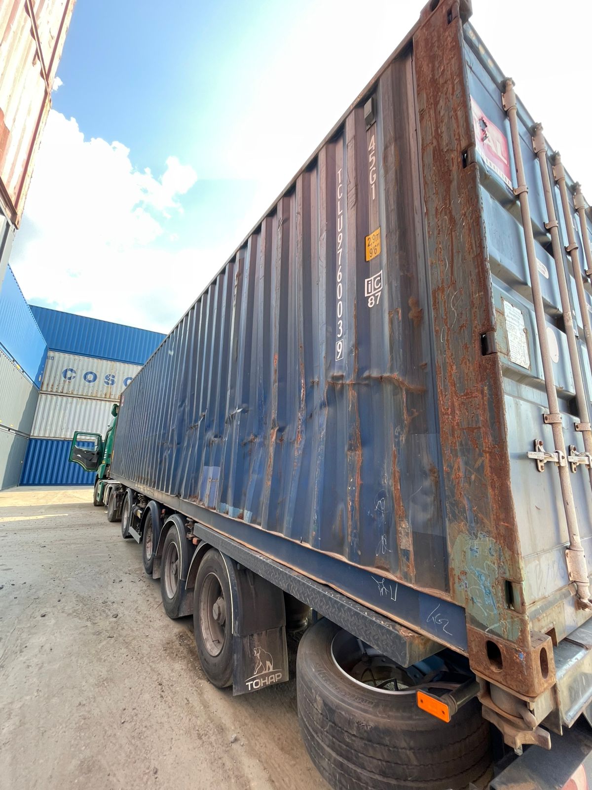 Морской контейнер TCLU9760039