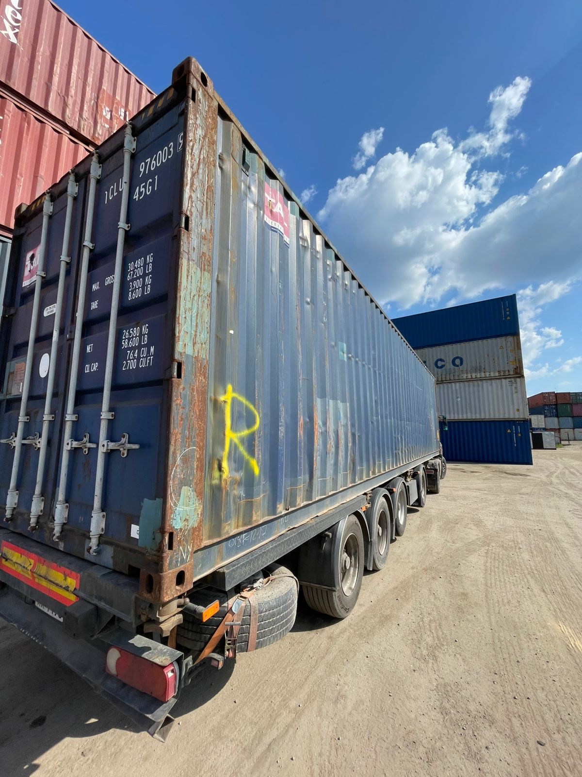 Морской контейнер TCLU9760039