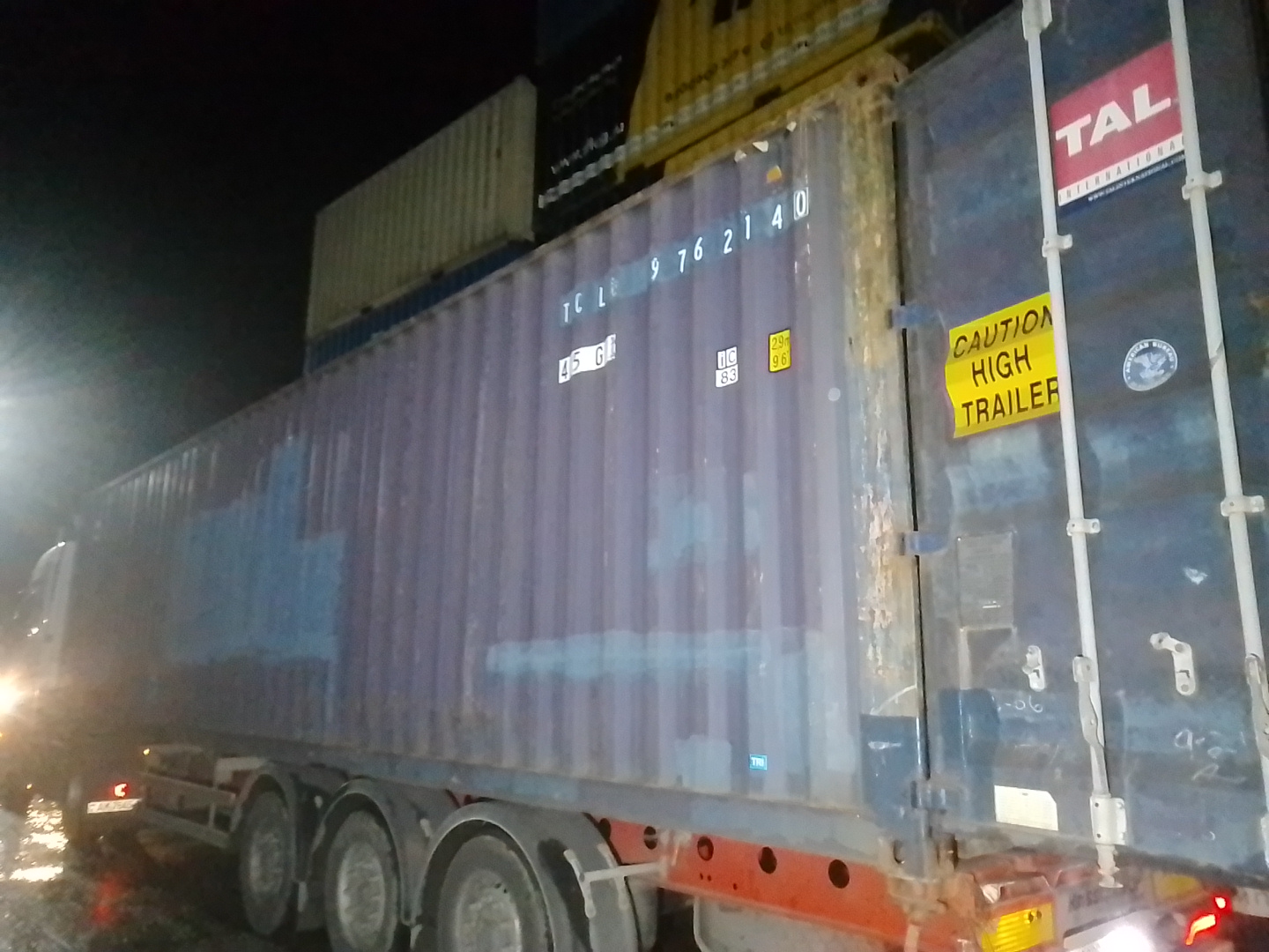 Морской контейнер TCLU9762140