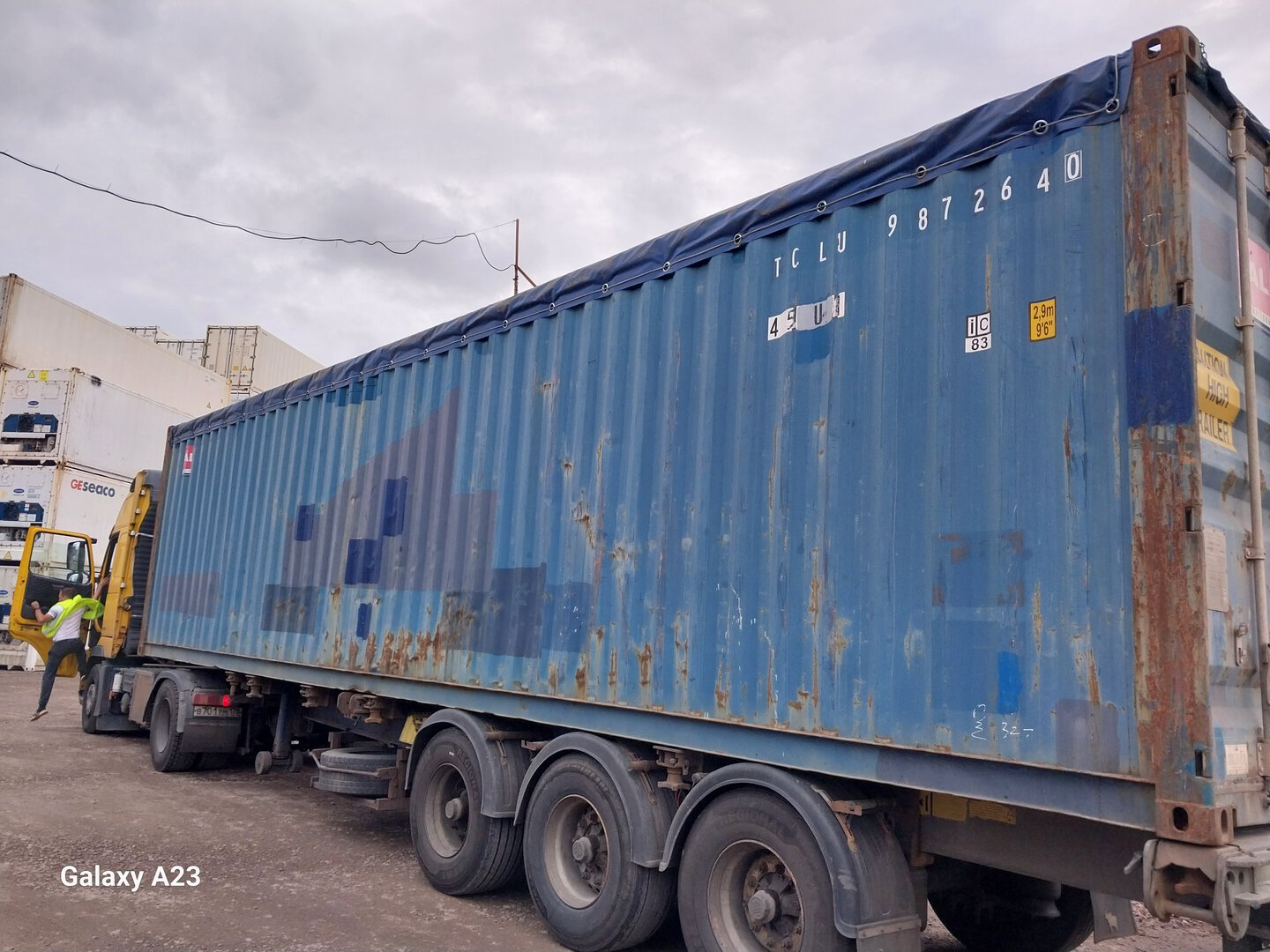 Морской контейнер TCLU9872640