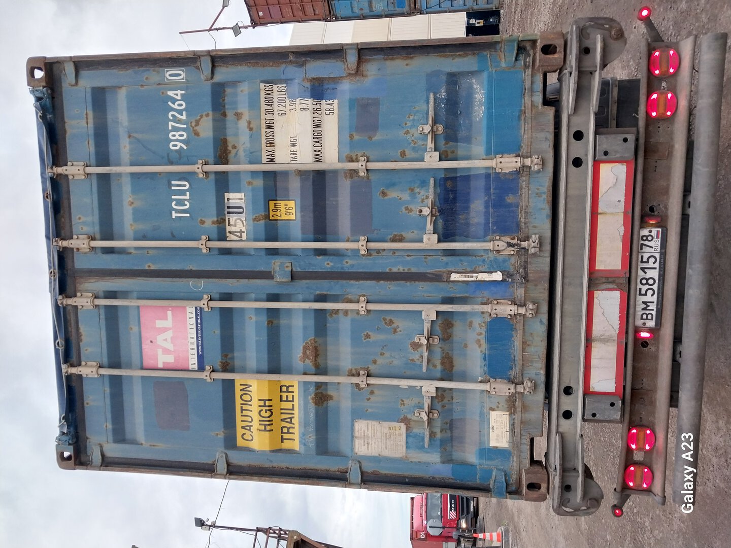 Морской контейнер TCLU9872640