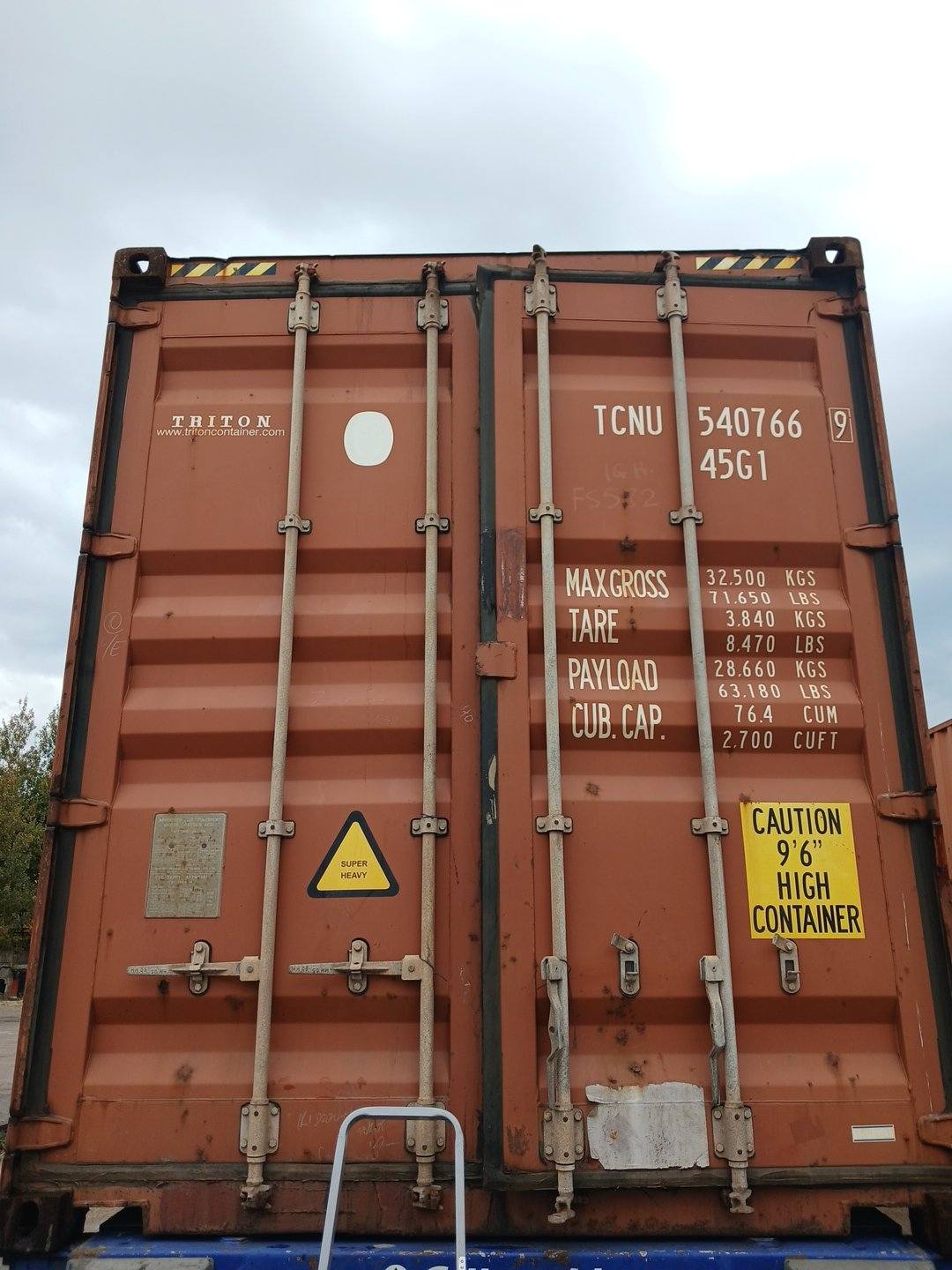 Морской контейнер TCNU5407669