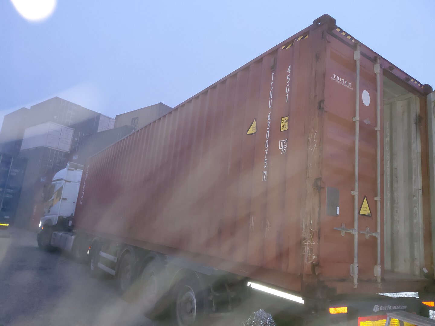 Морской контейнер TCNU6300757