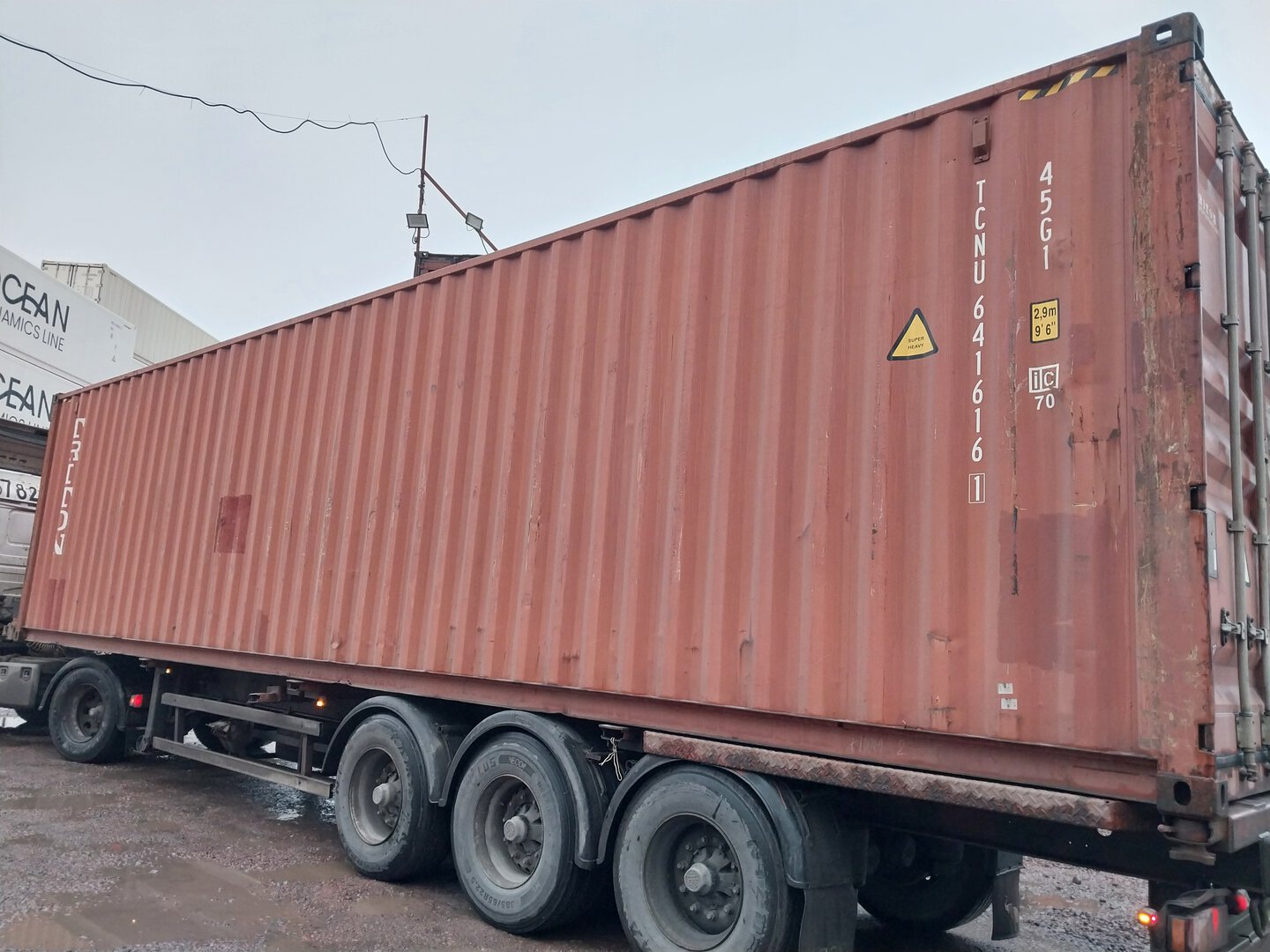 Морской контейнер TCNU6416161