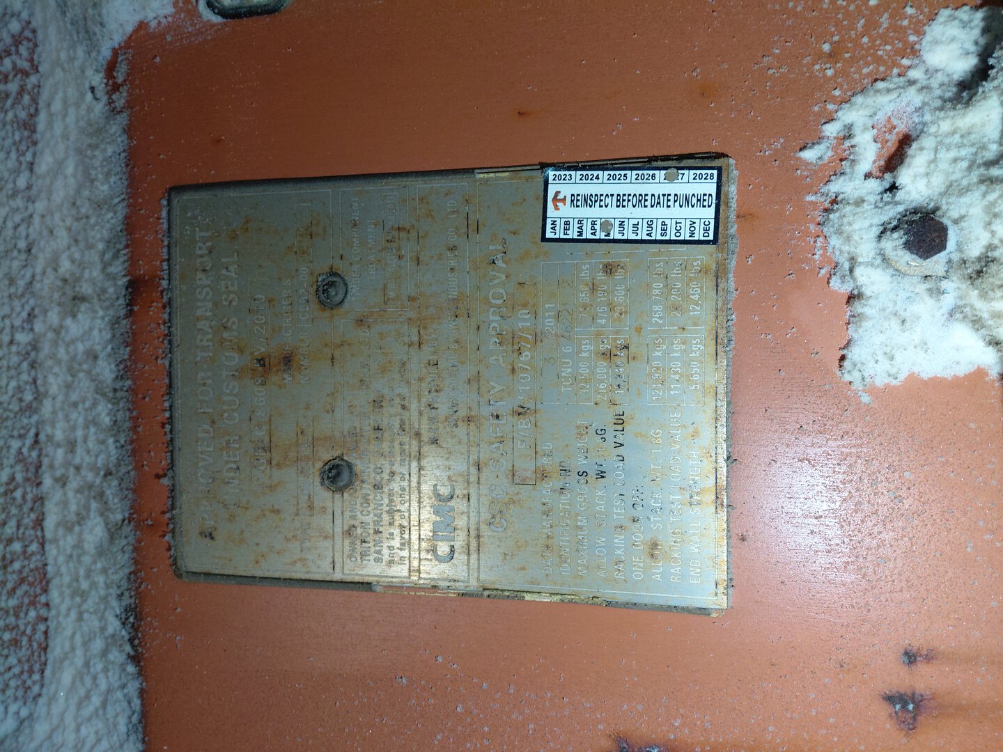 Морской контейнер TCNU6462212