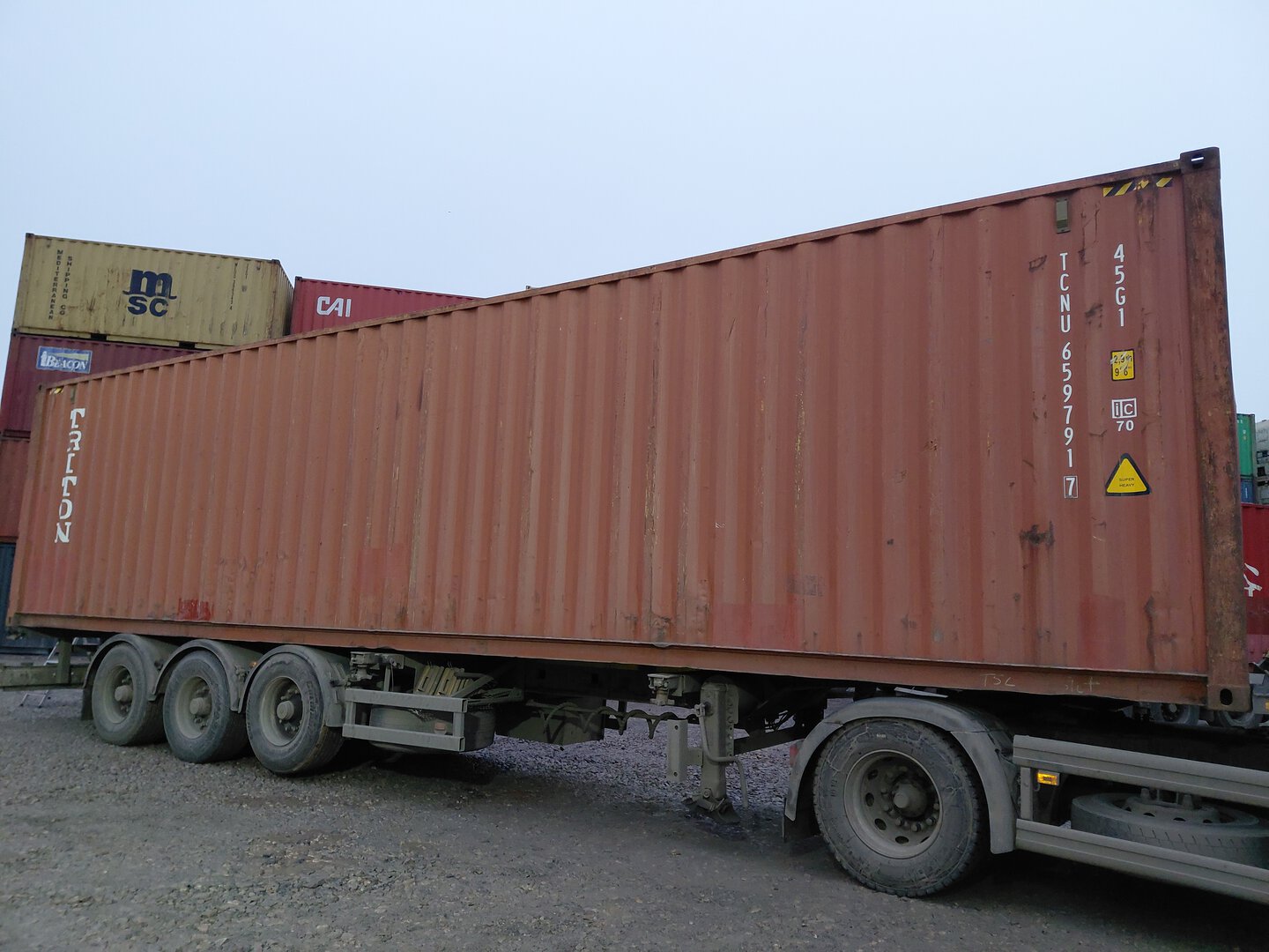 Морской контейнер TCNU6597917