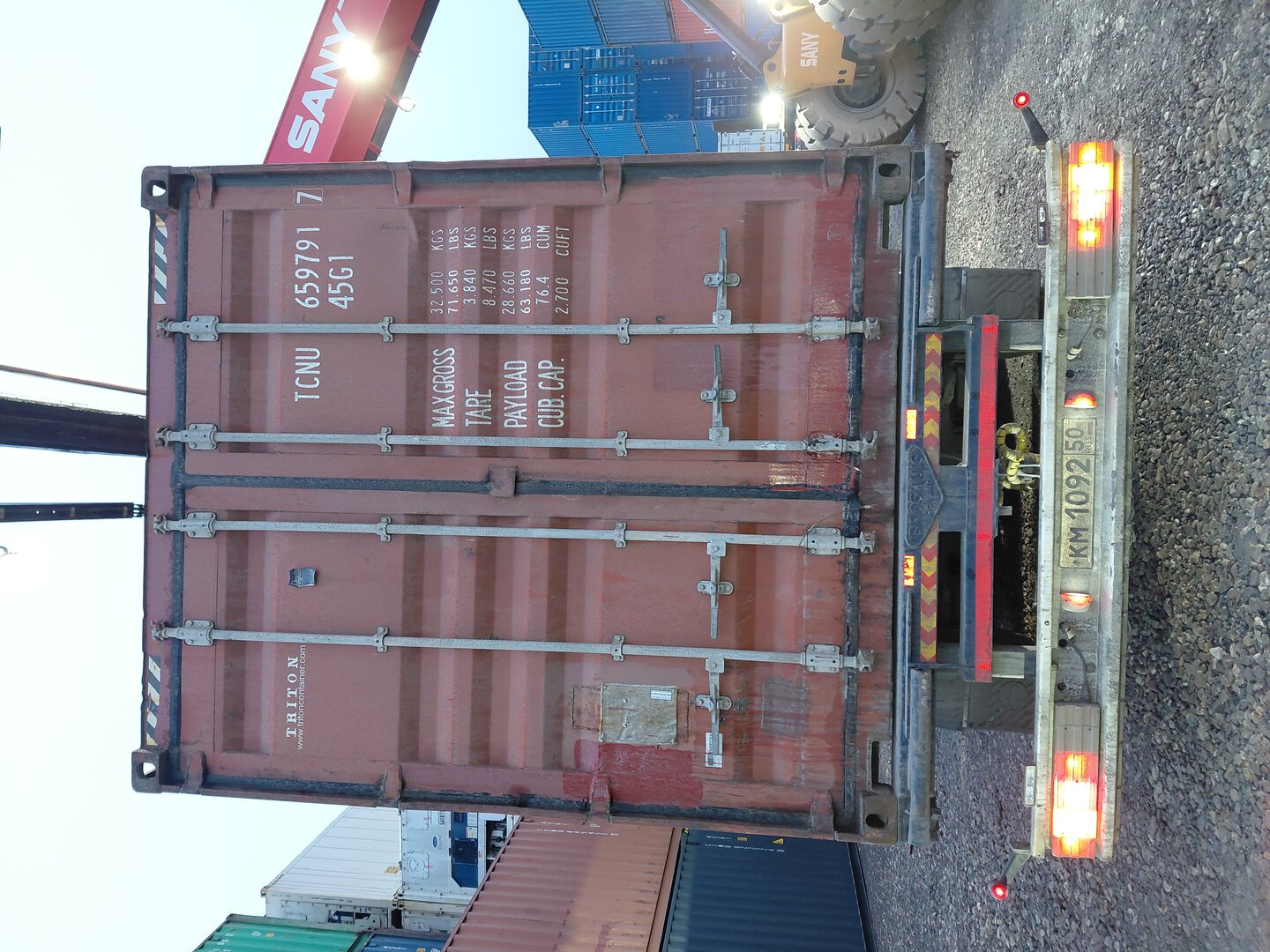 Морской контейнер TCNU6597917