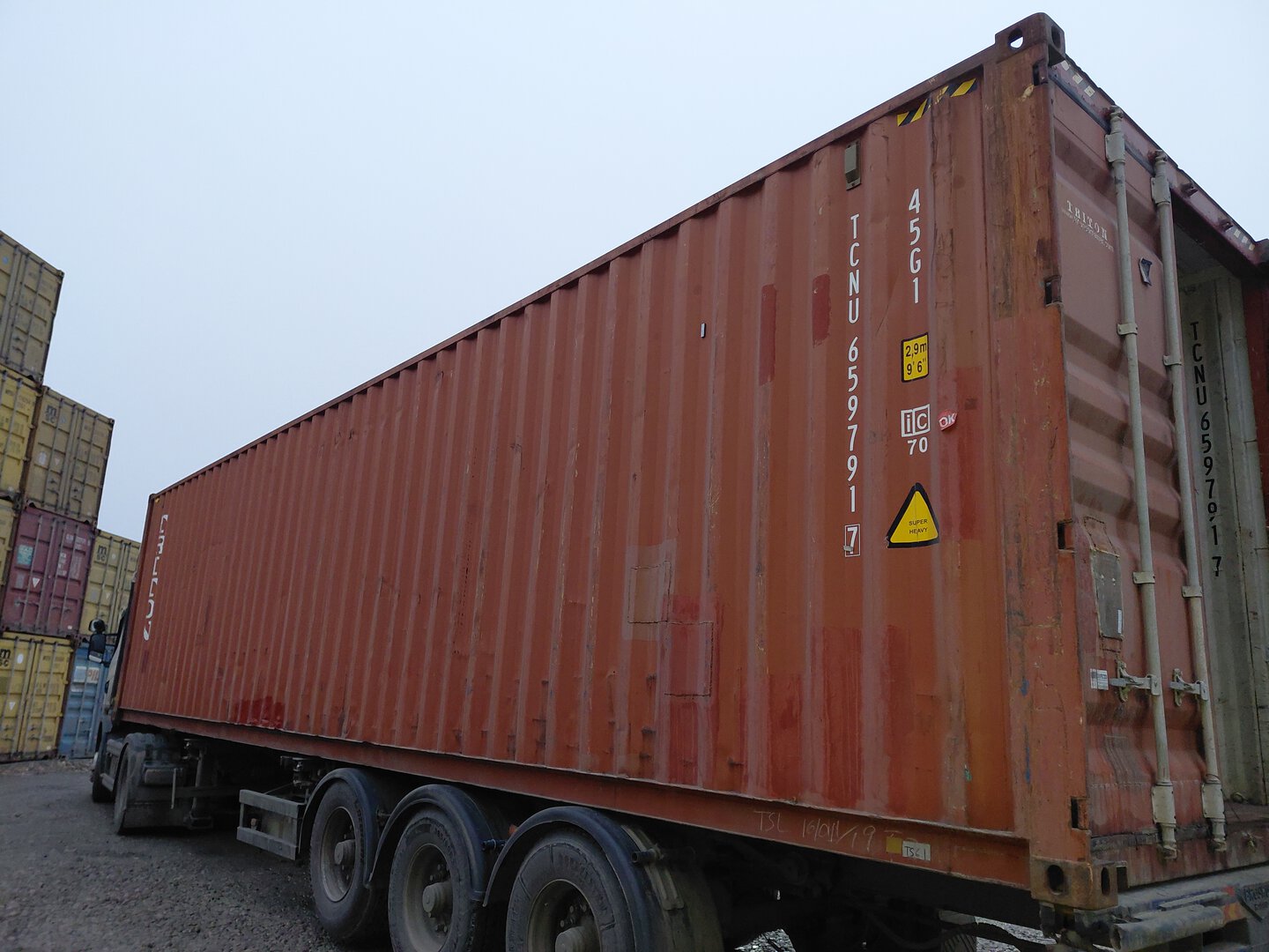 Морской контейнер TCNU6597917