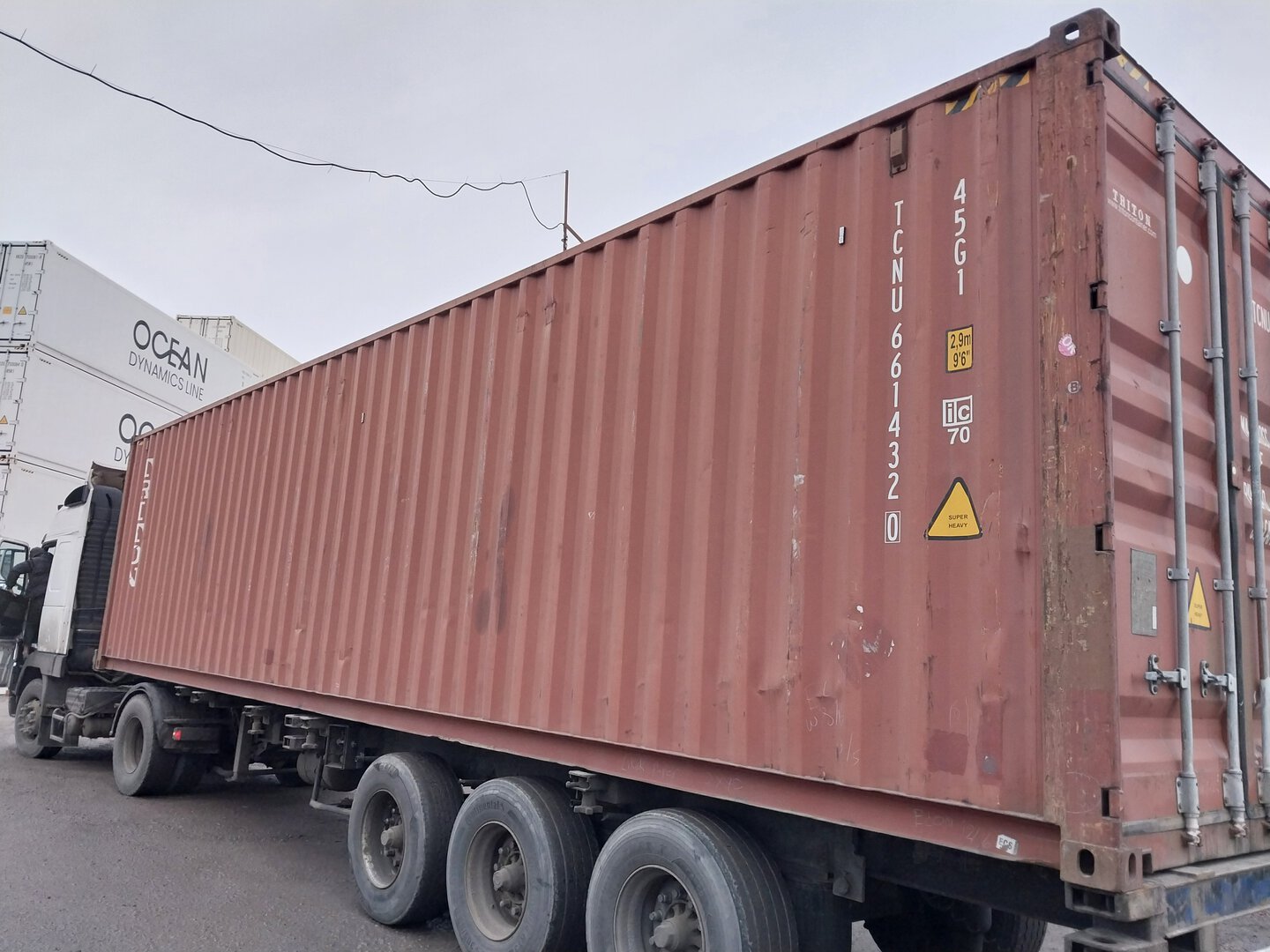Морской контейнер TCNU6614320