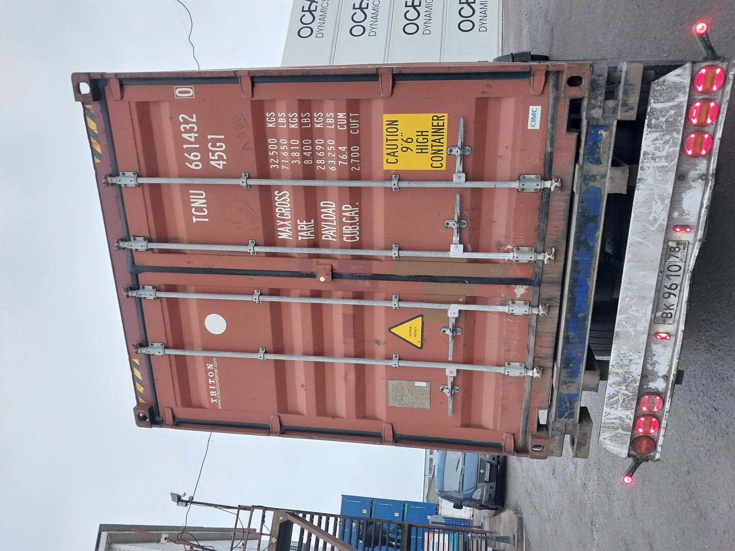 Морской контейнер TCNU6614320