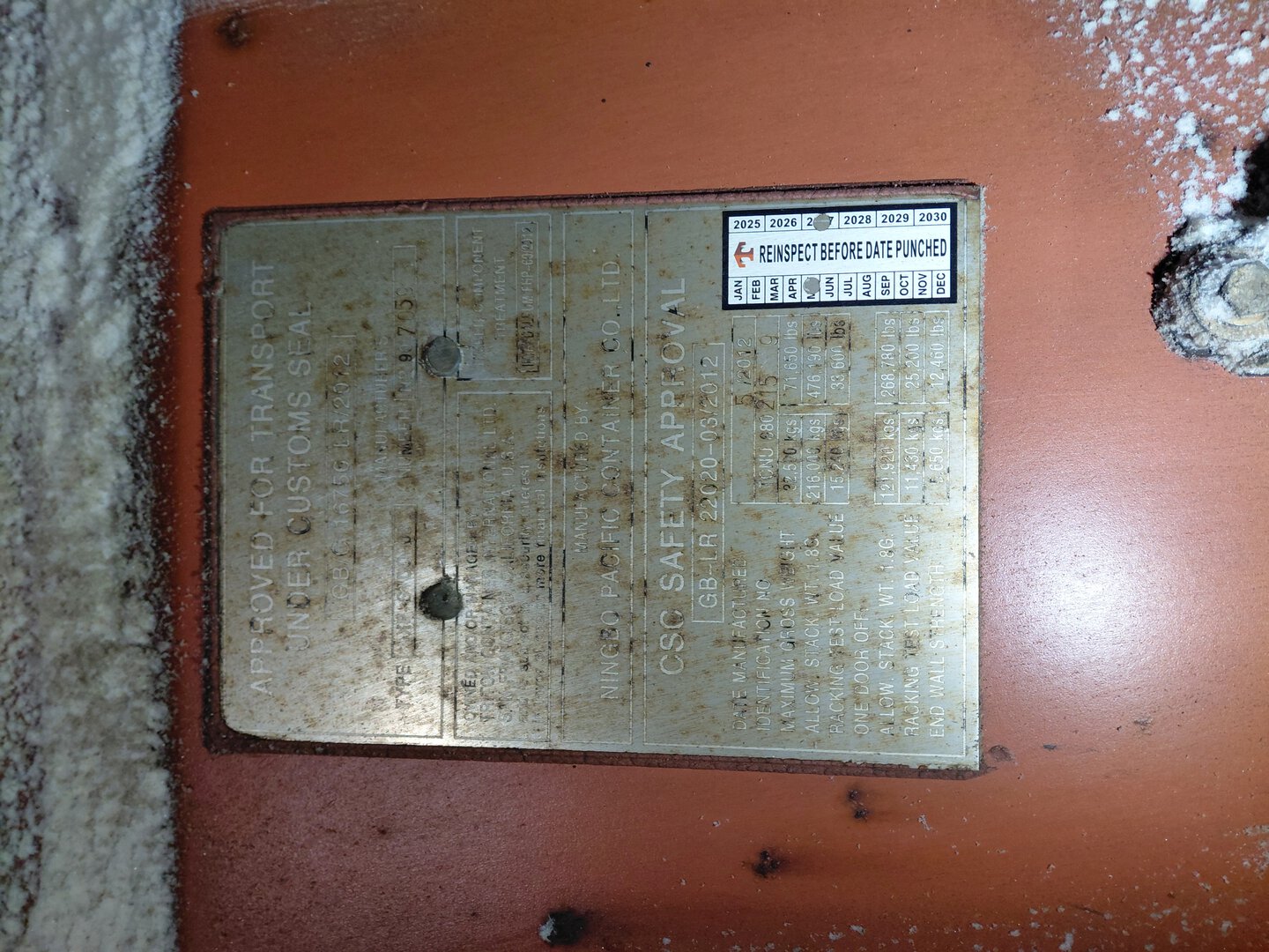 Морской контейнер TCNU6802159