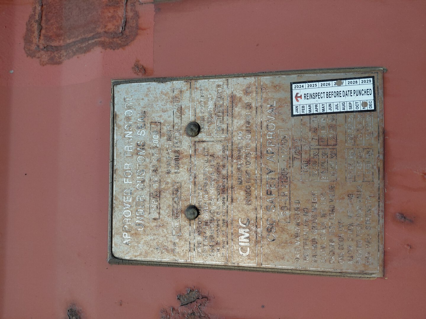 Морской контейнер TCNU6836544