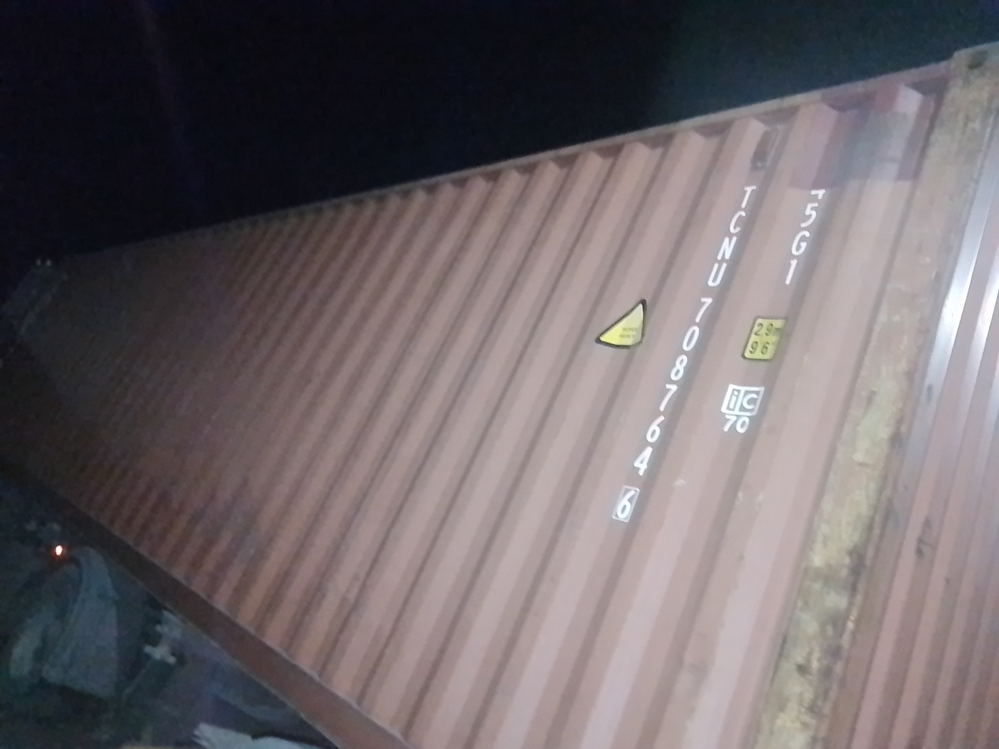 Морской контейнер TCNU7087646