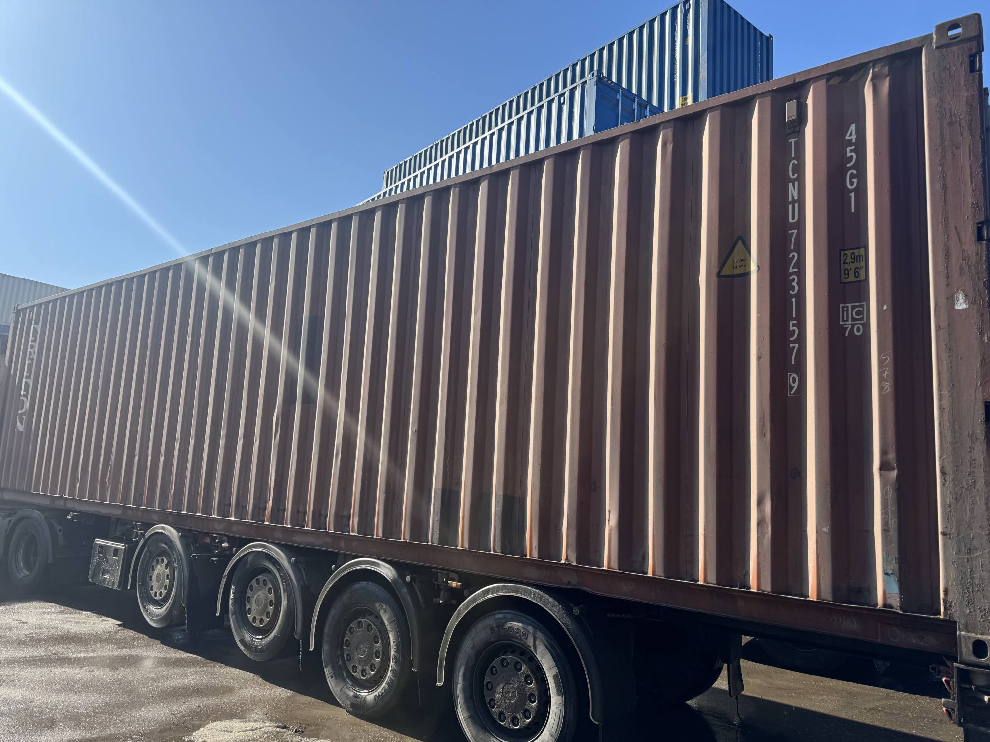 Морской контейнер TCNU7231579