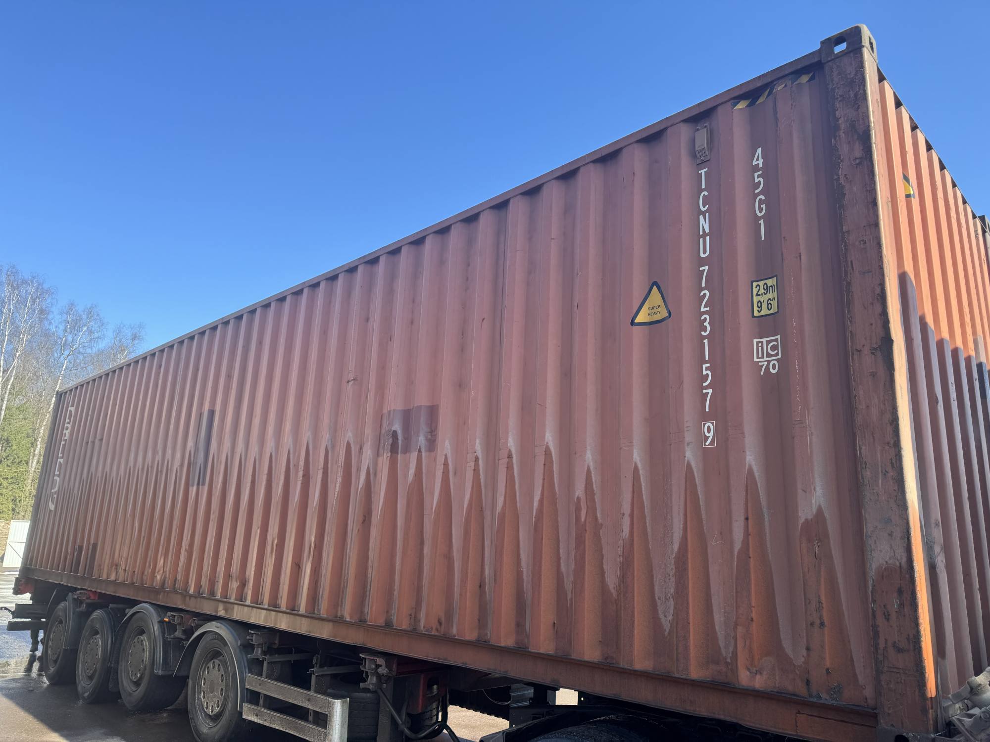 Морской контейнер TCNU7231579