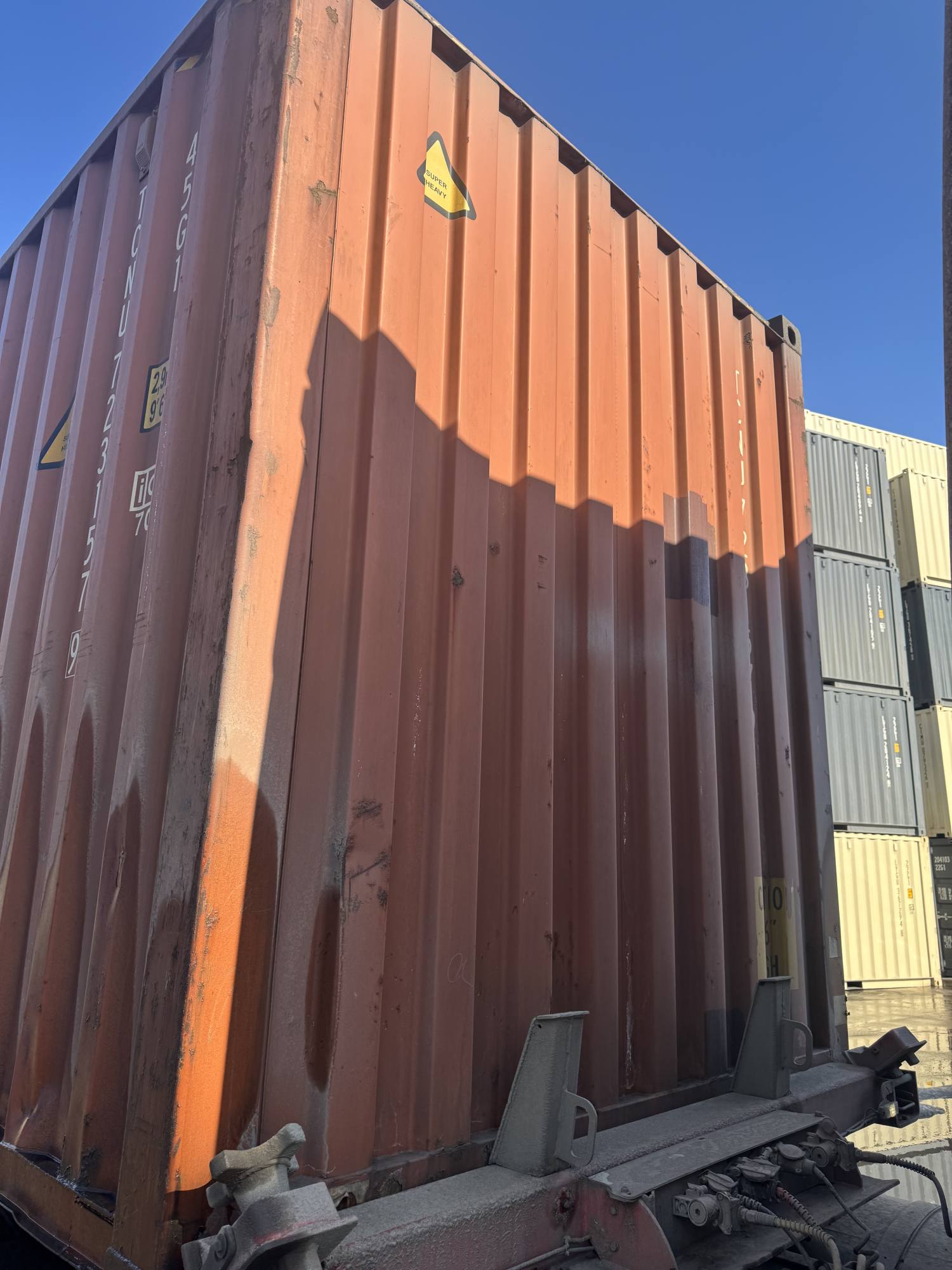 Морской контейнер TCNU7231579