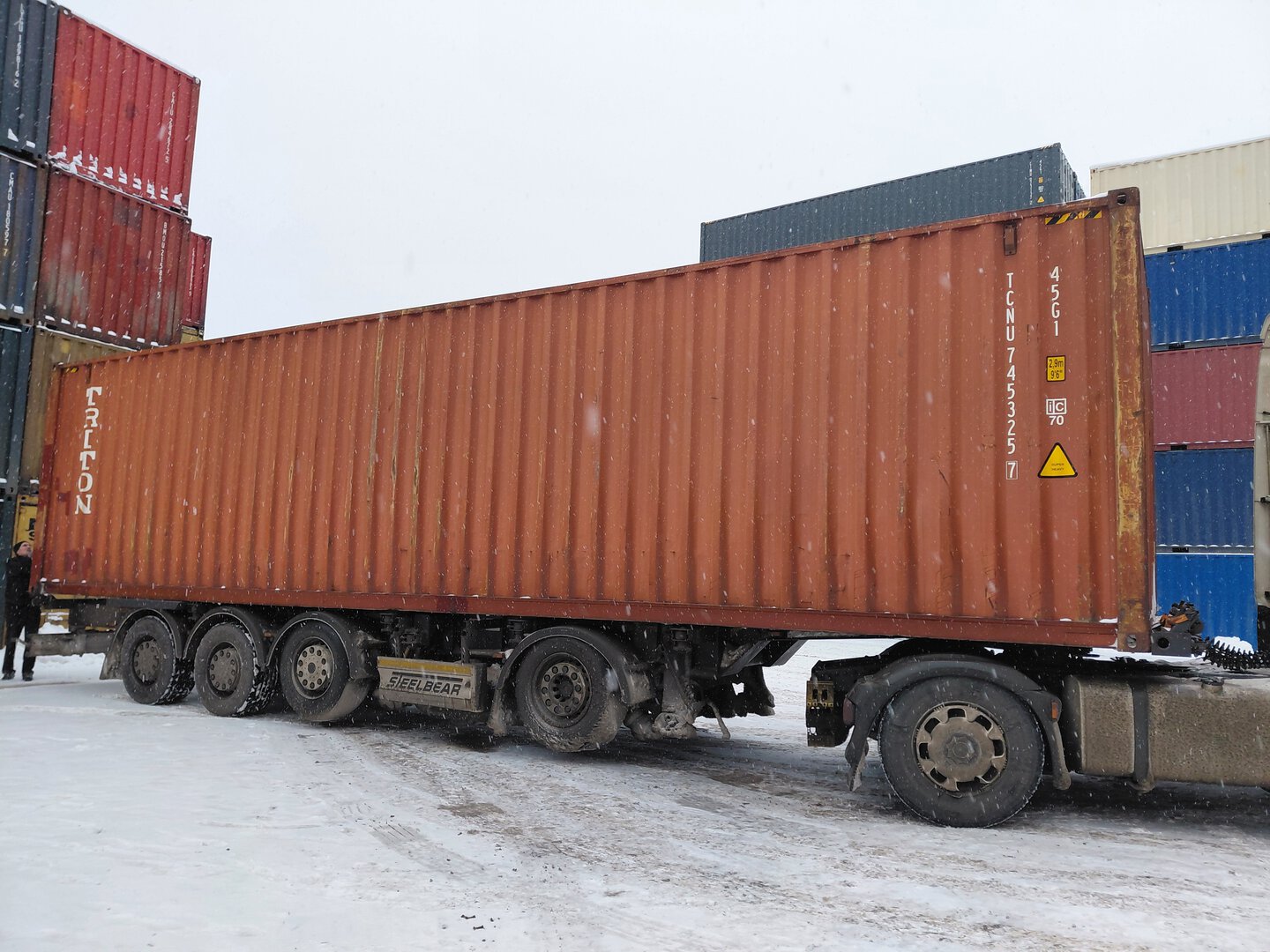 Морской контейнер TCNU7453257