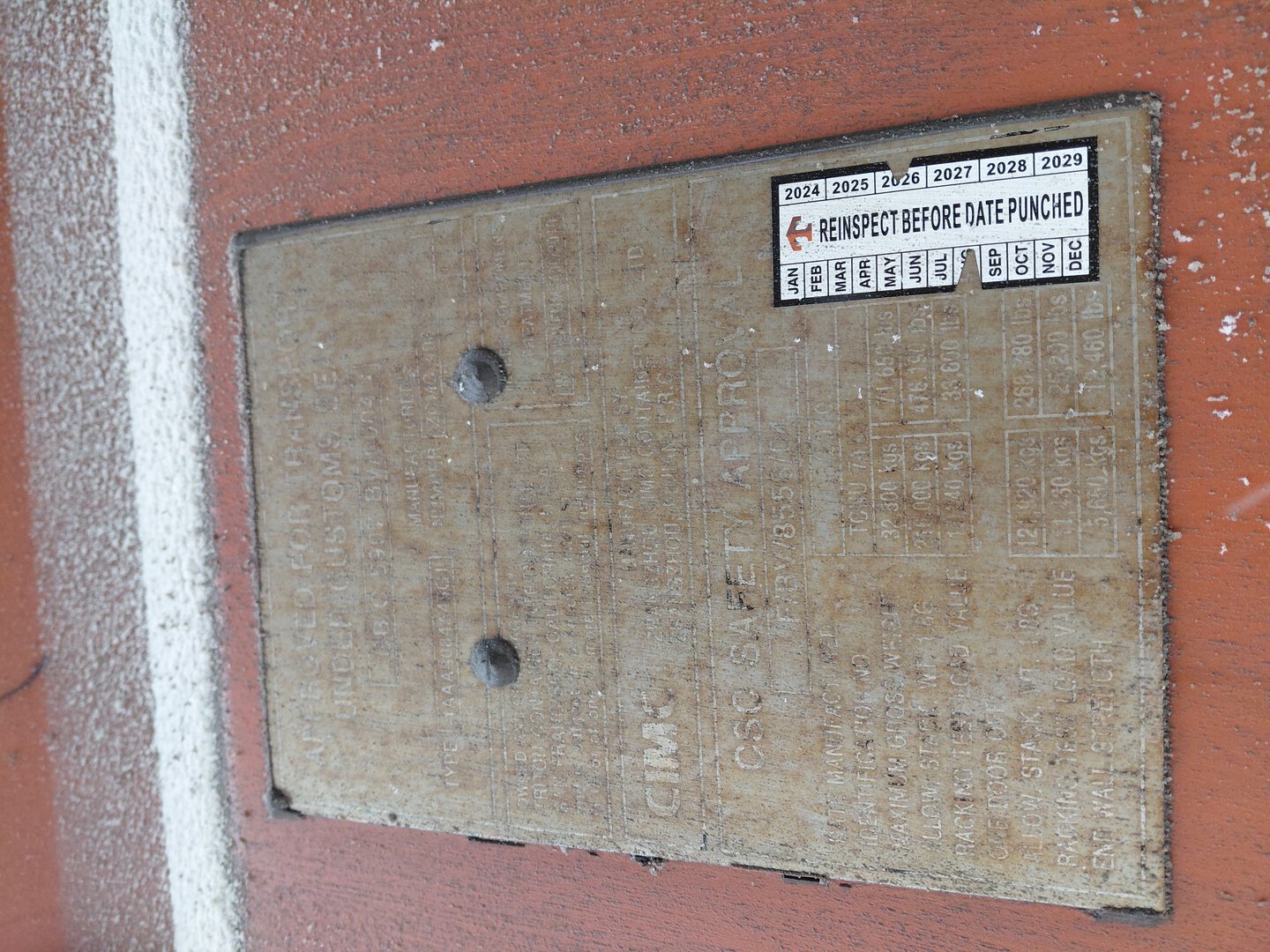 Морской контейнер TCNU7453257