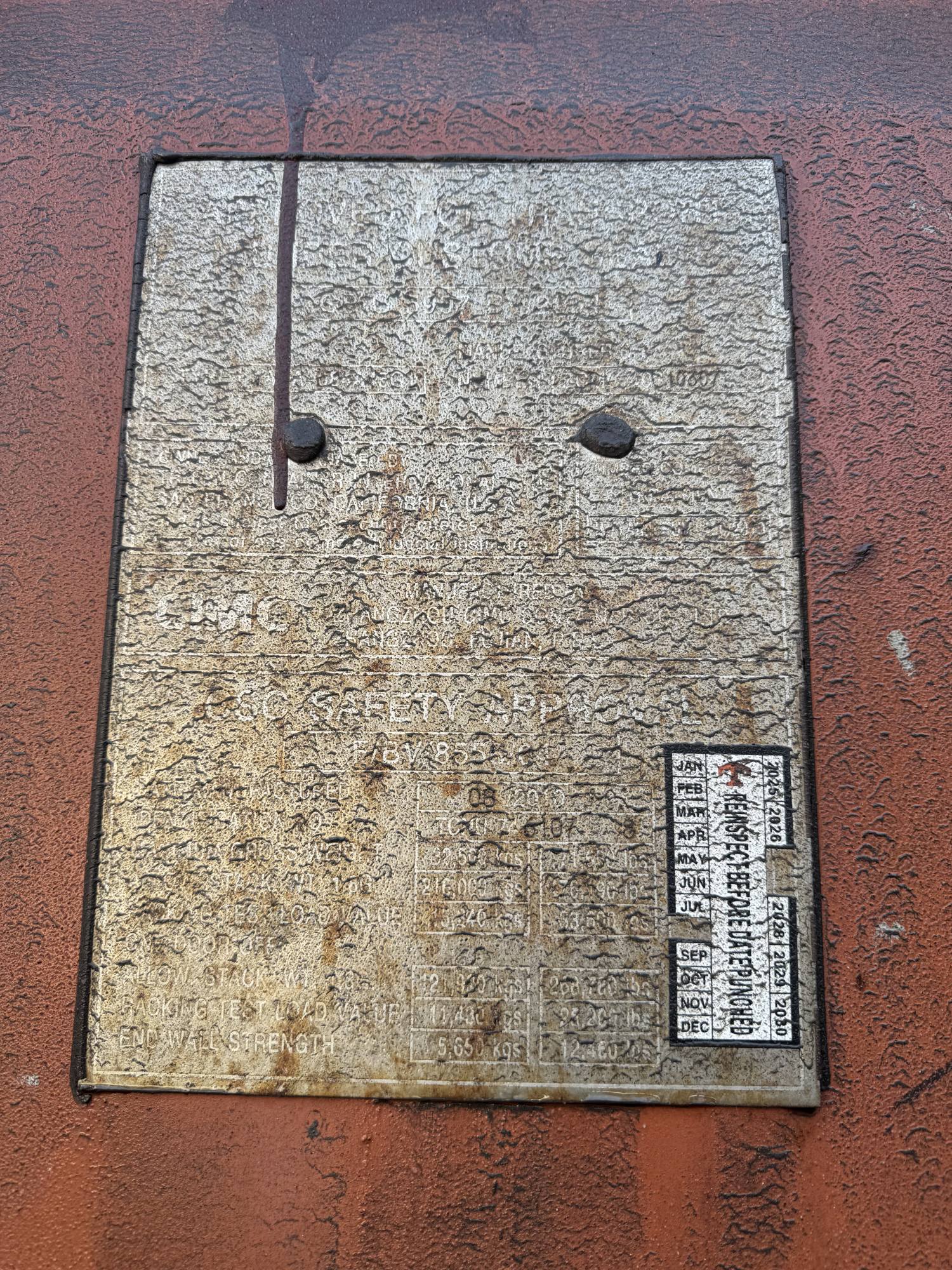 Морской контейнер TCNU7461078