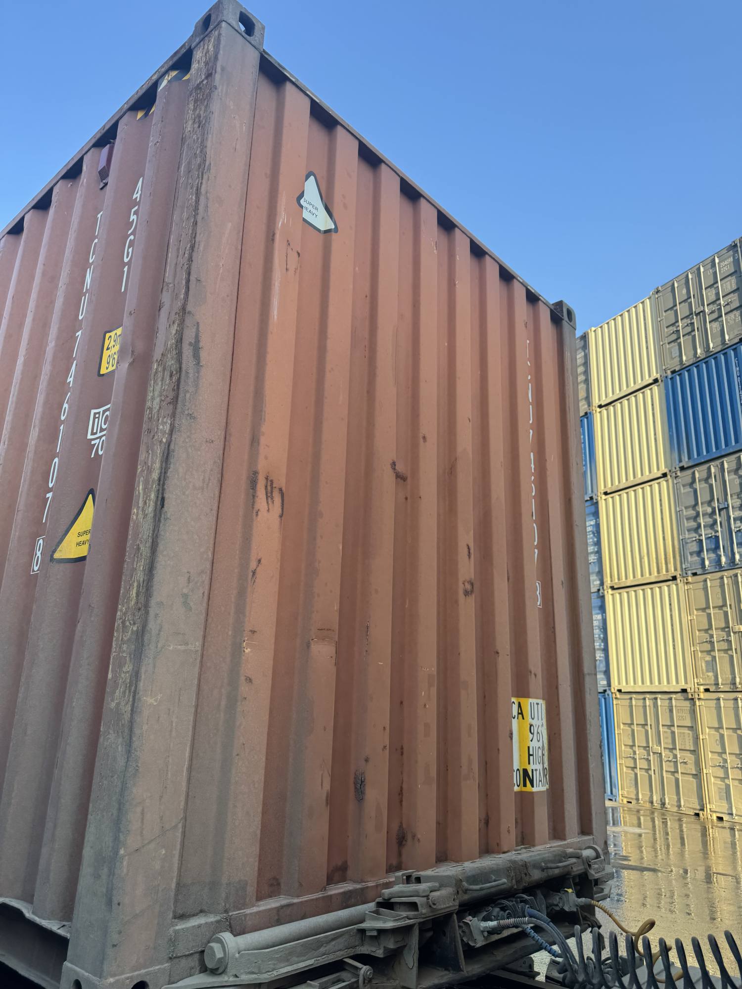 Морской контейнер TCNU7461078