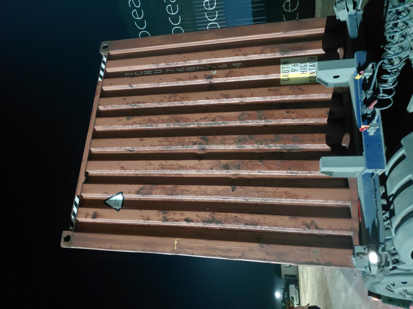Морской контейнер TCNU7687764