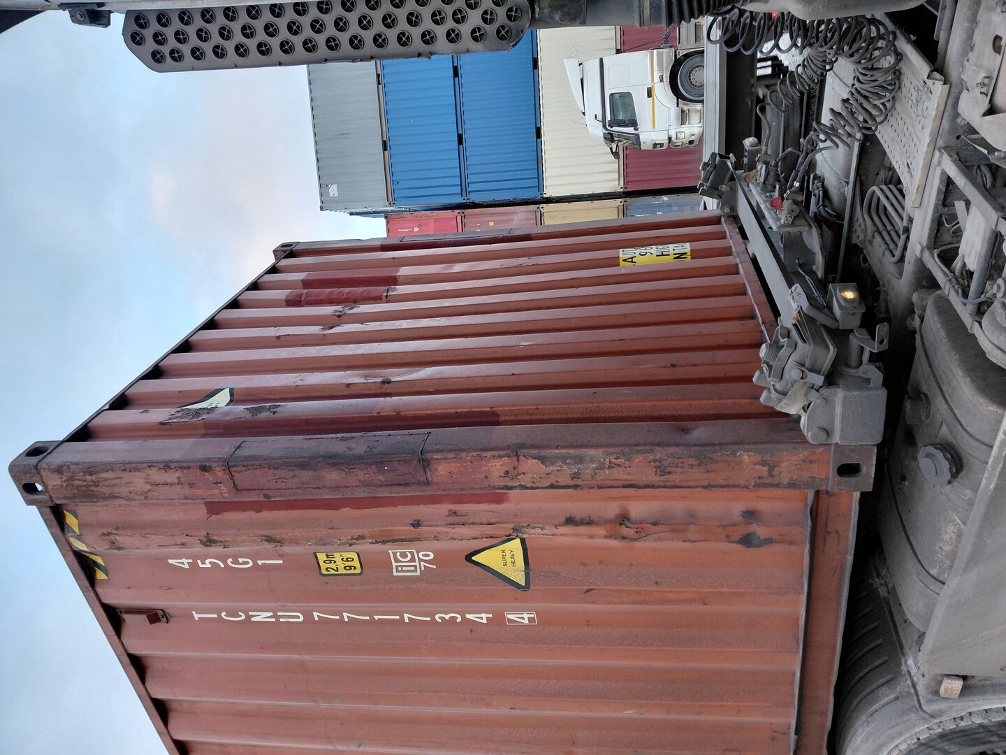 Морской контейнер TCNU7717344