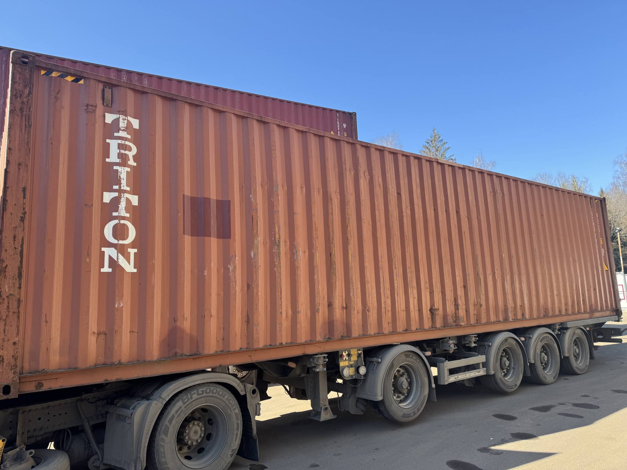 Морской контейнер TCNU7861156