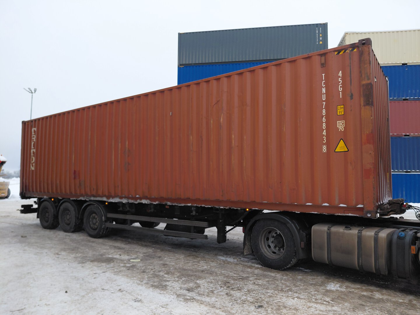 Морской контейнер TCNU7868438
