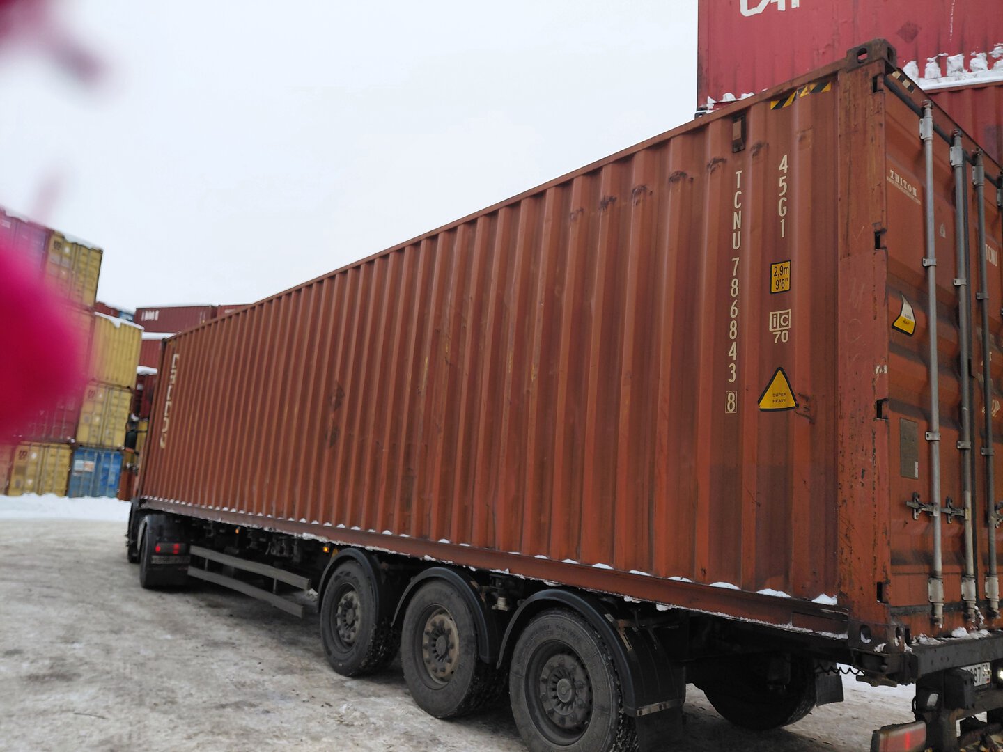 Морской контейнер TCNU7868438