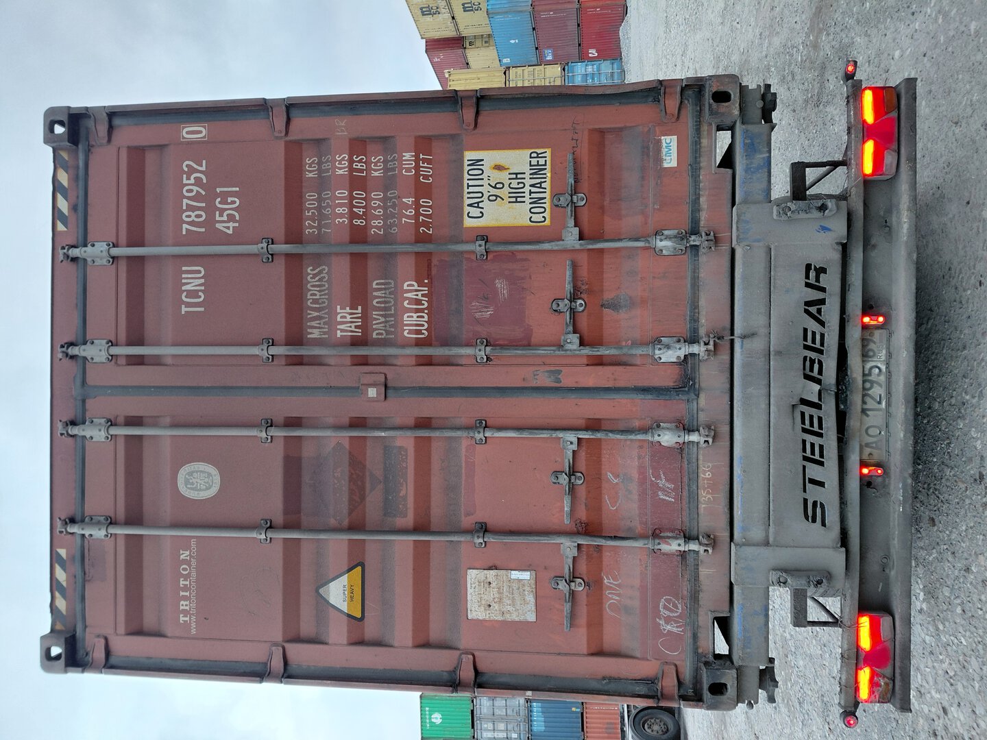 Морской контейнер TCNU7879520