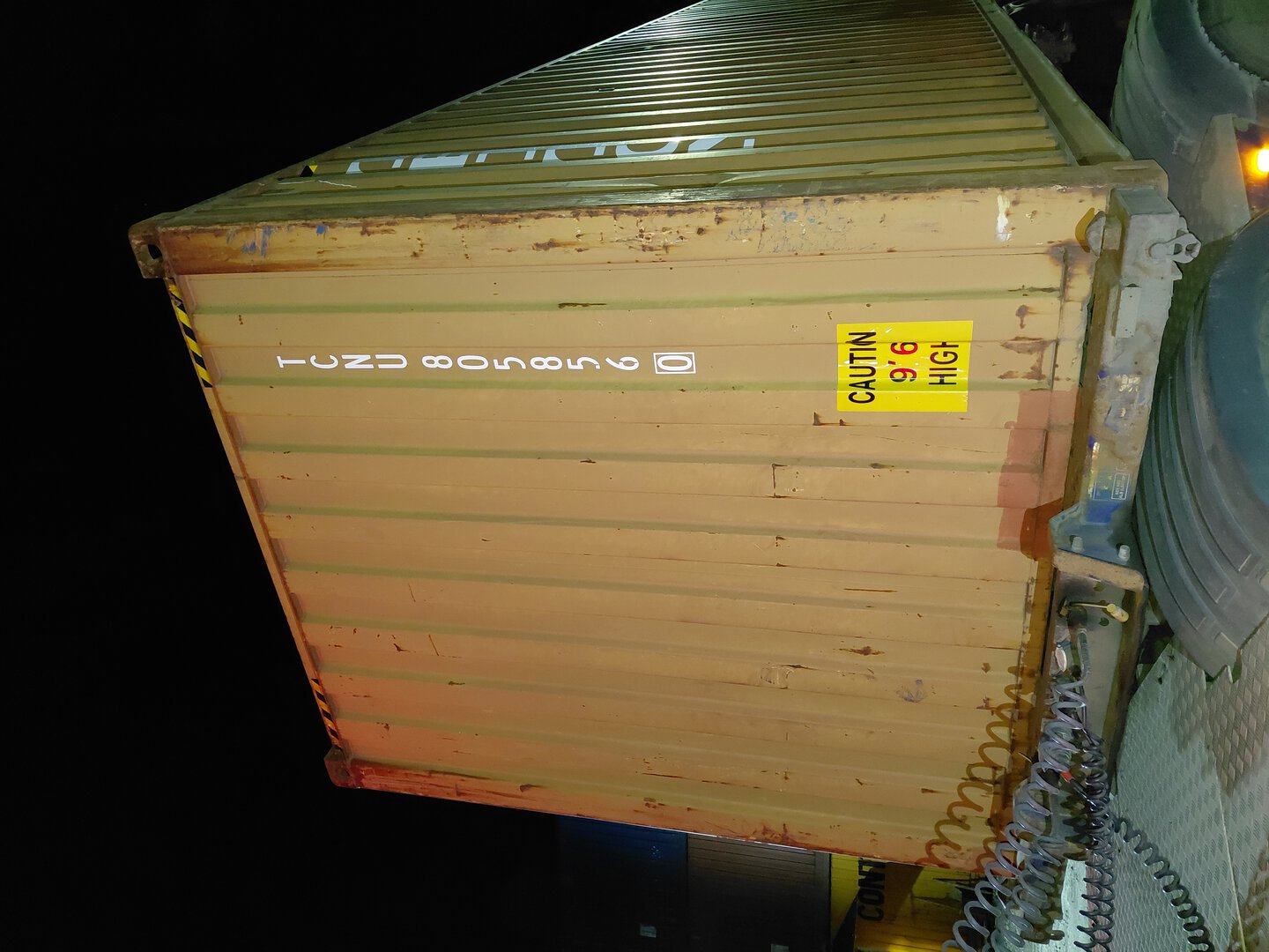 Морской контейнер TCNU8058560