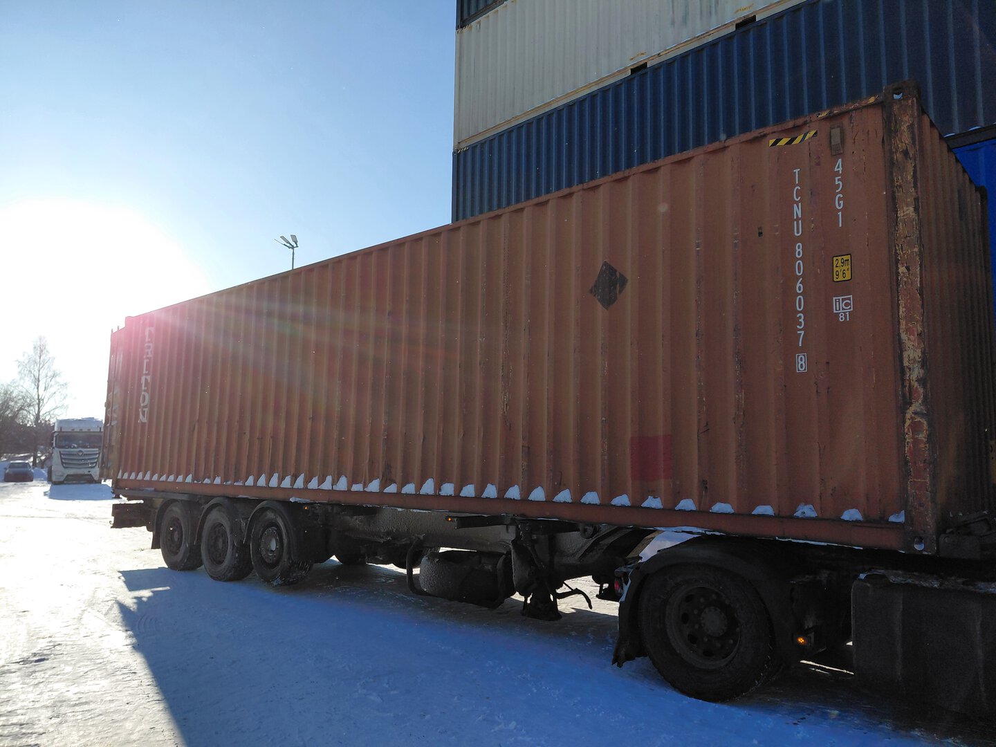Морской контейнер TCNU8060378