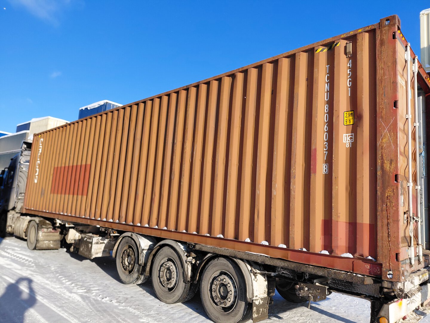Морской контейнер TCNU8060378
