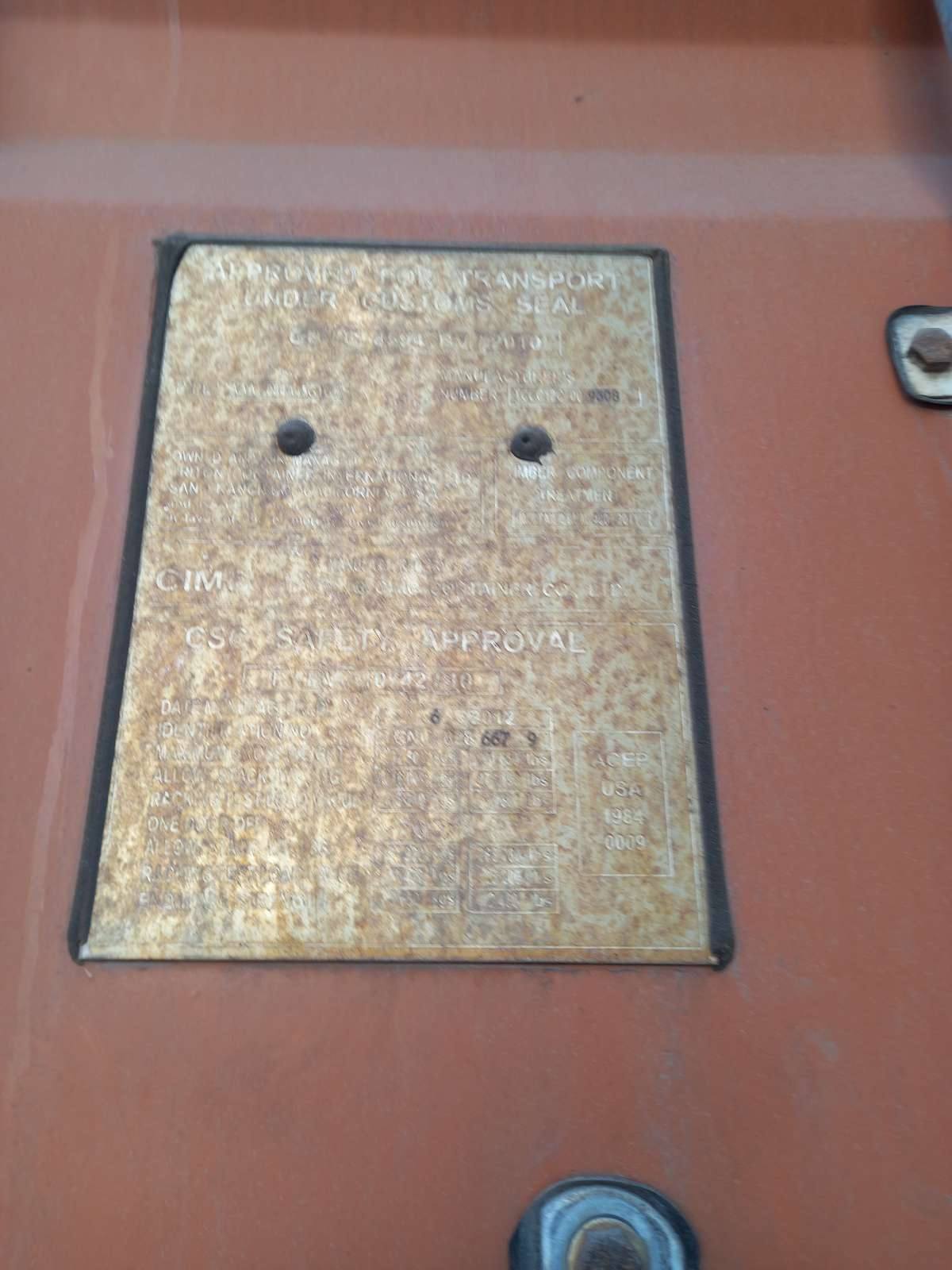 Морской контейнер TCNU8286679