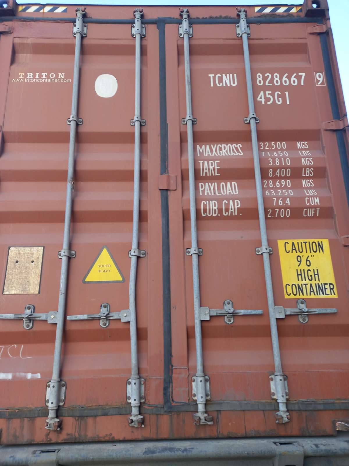 Морской контейнер TCNU8286679