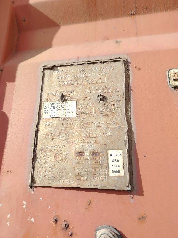 Морской контейнер TCNU8309481