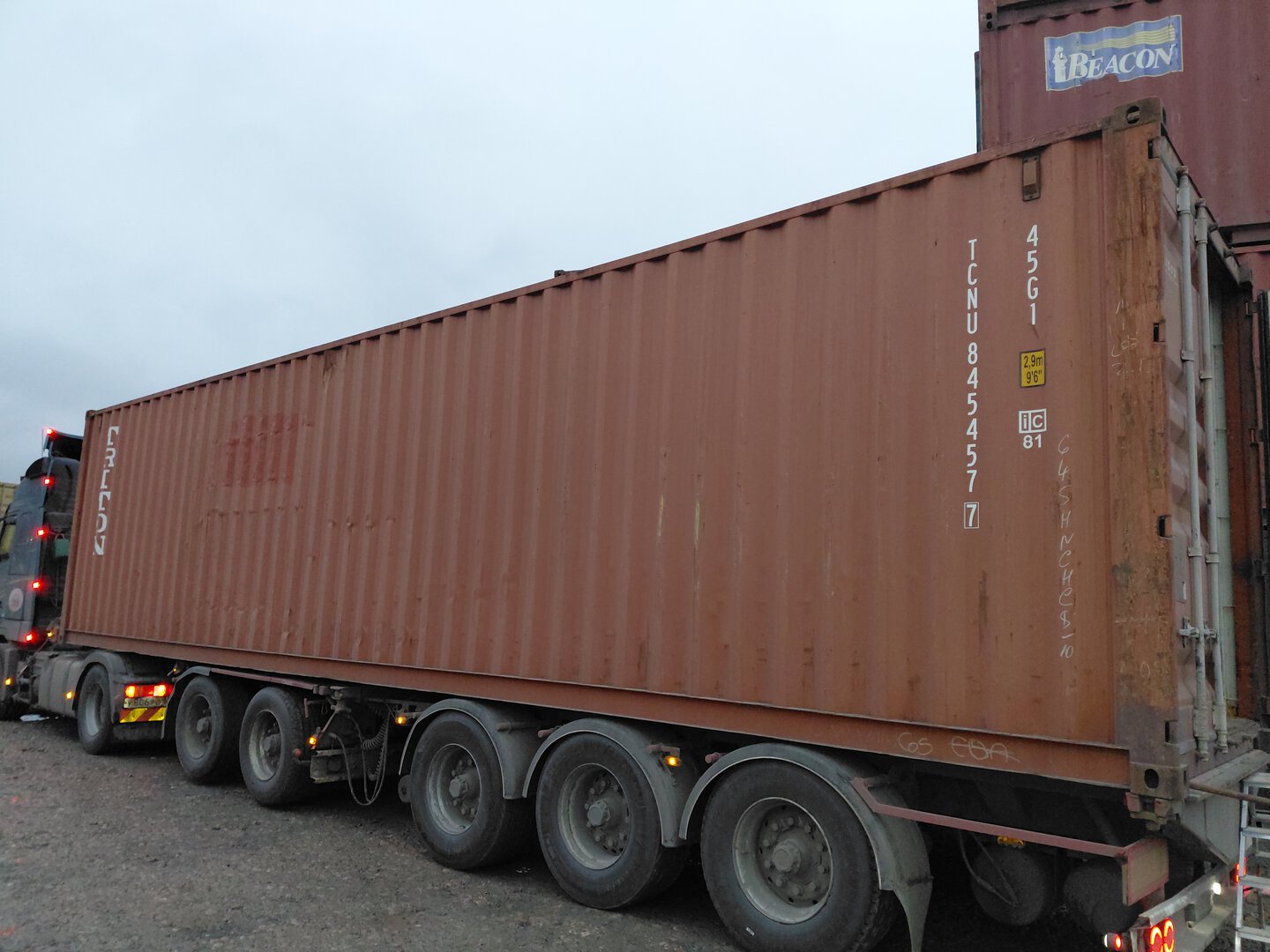 Морской контейнер TCNU8454577