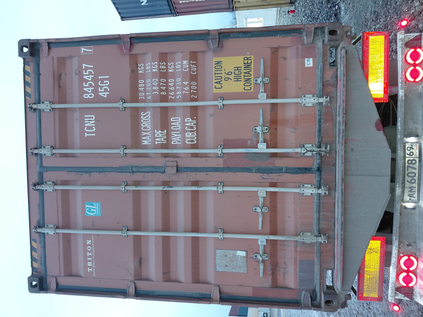Морской контейнер TCNU8454577