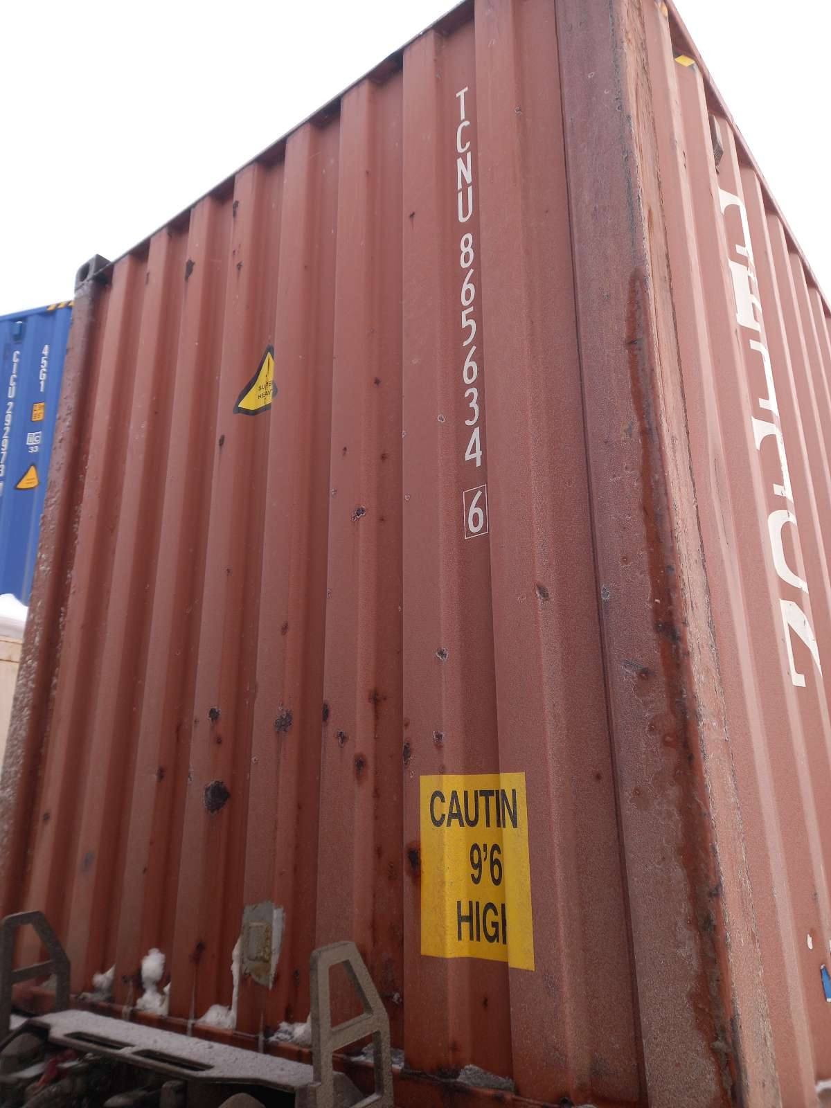 Морской контейнер TCNU8656346