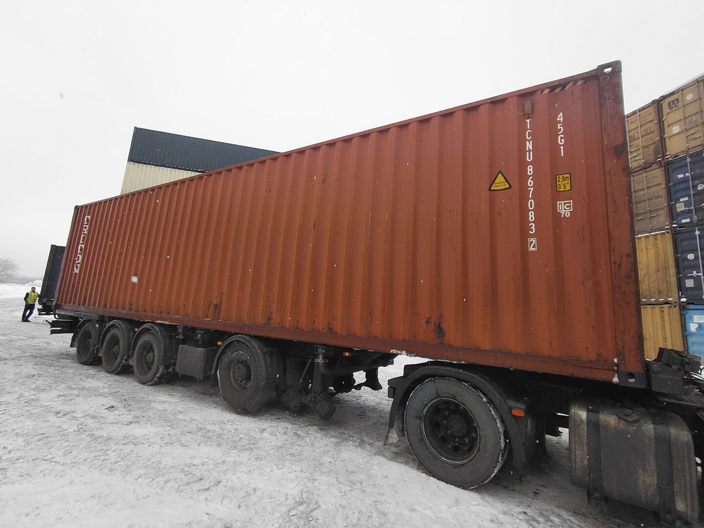 Морской контейнер TCNU8670832