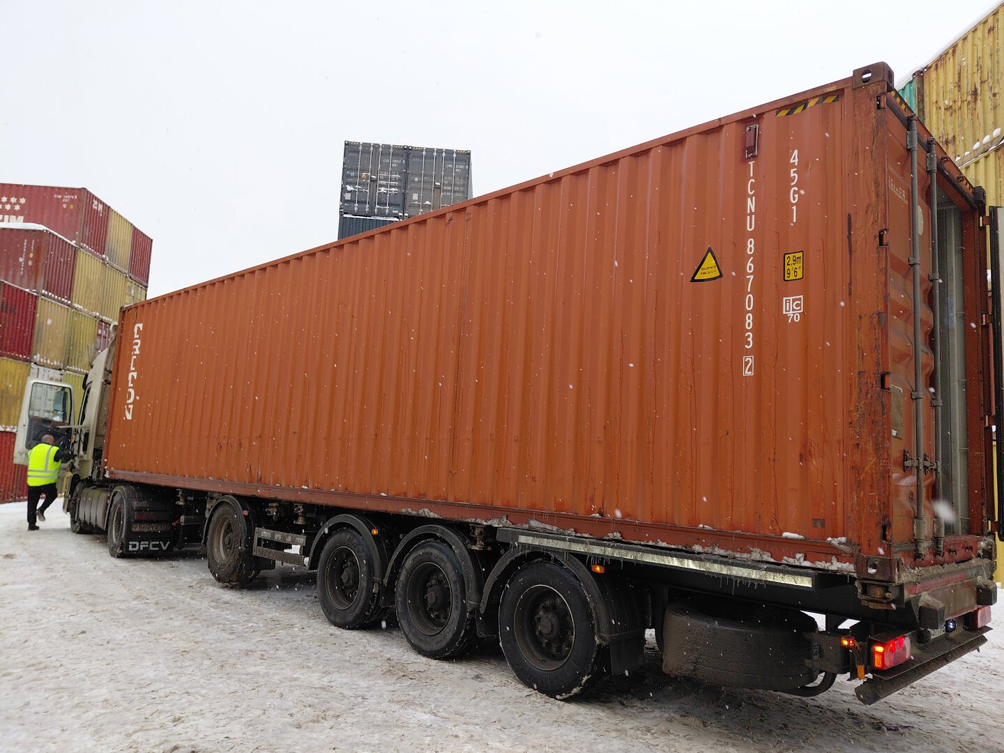 Морской контейнер TCNU8670832