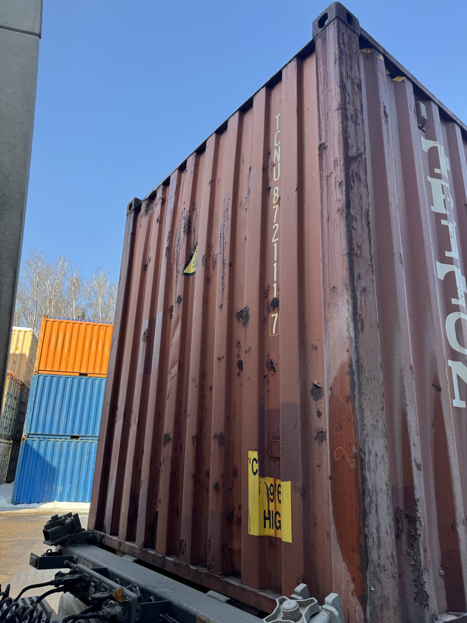 Морской контейнер TCNU8721117