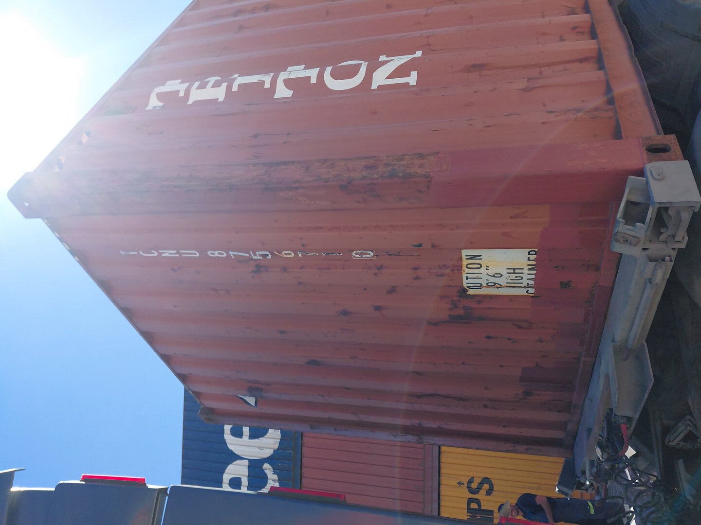 Морской контейнер TCNU8756710