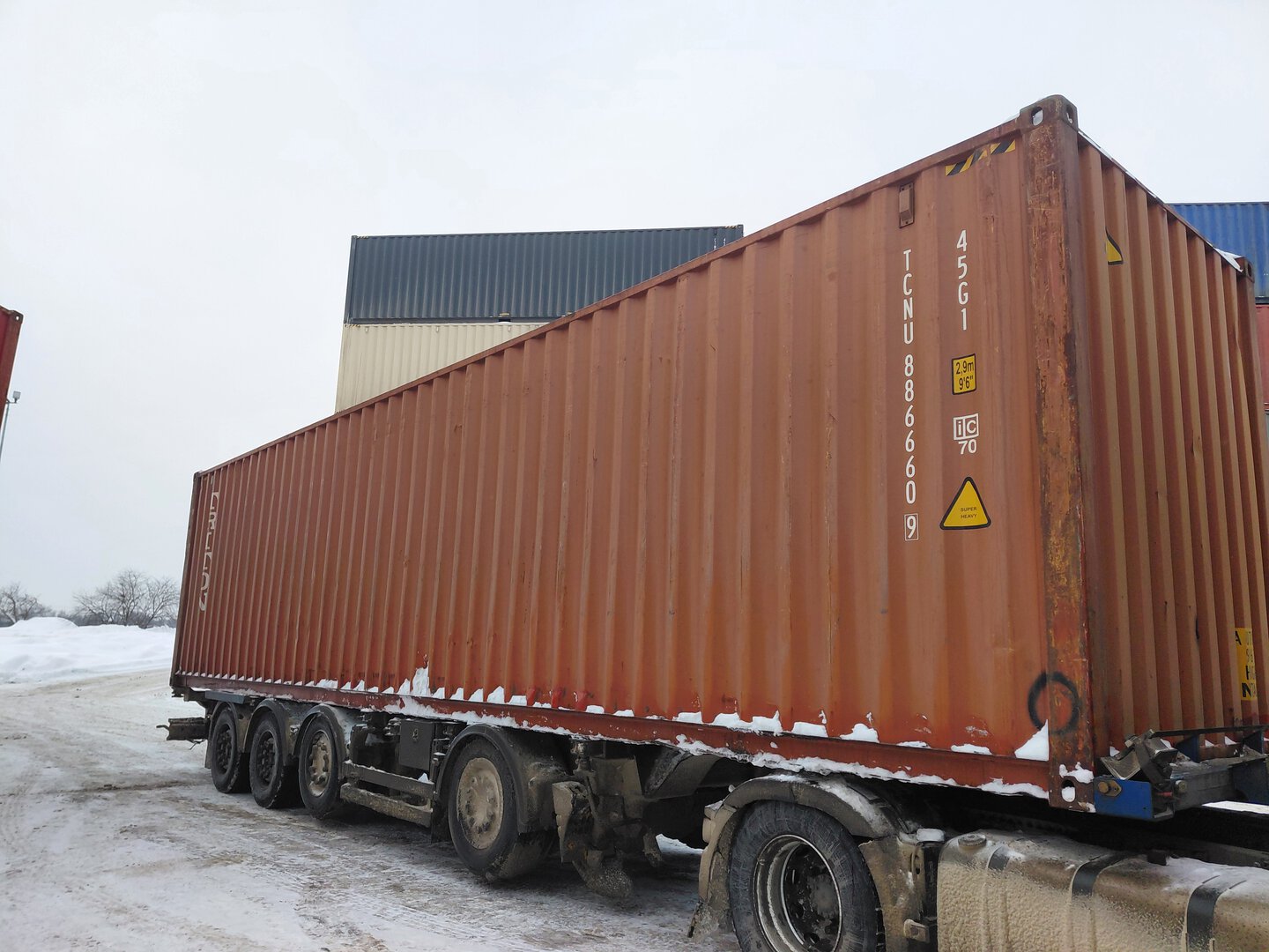 Морской контейнер TCNU8866609