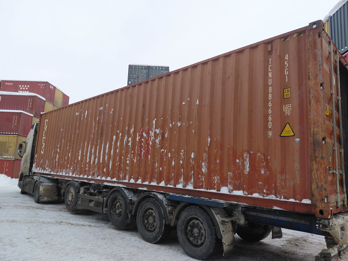 Морской контейнер TCNU8866609